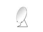 Standing Mirror Ø30 Black - Moebe