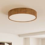 Envostar Kerio ceiling lamp, Ø 47 cm, natural oak