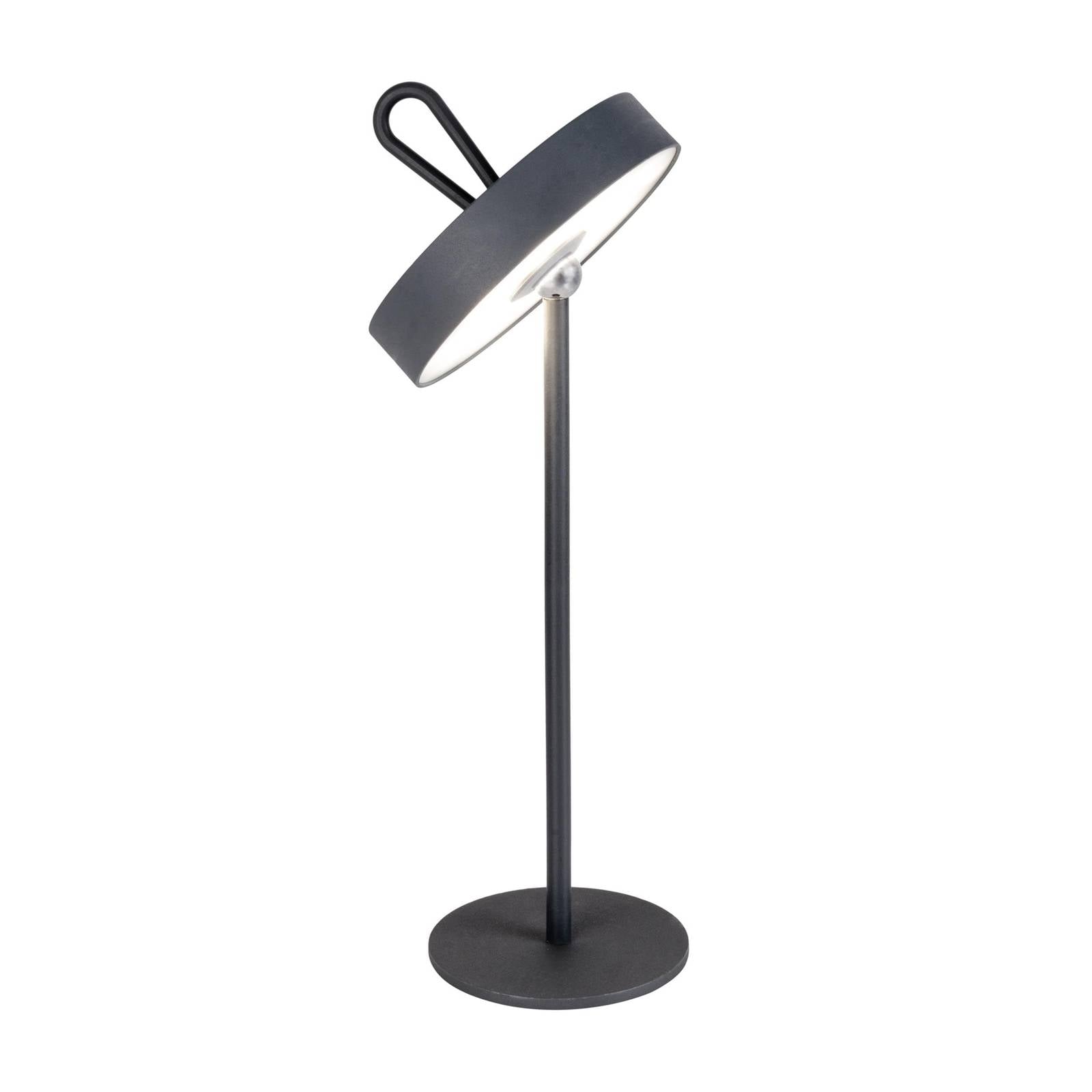 Näve Leuchten LED Tischleuchte ELLA mit LED Platine dimmbar (Farbe grau)
