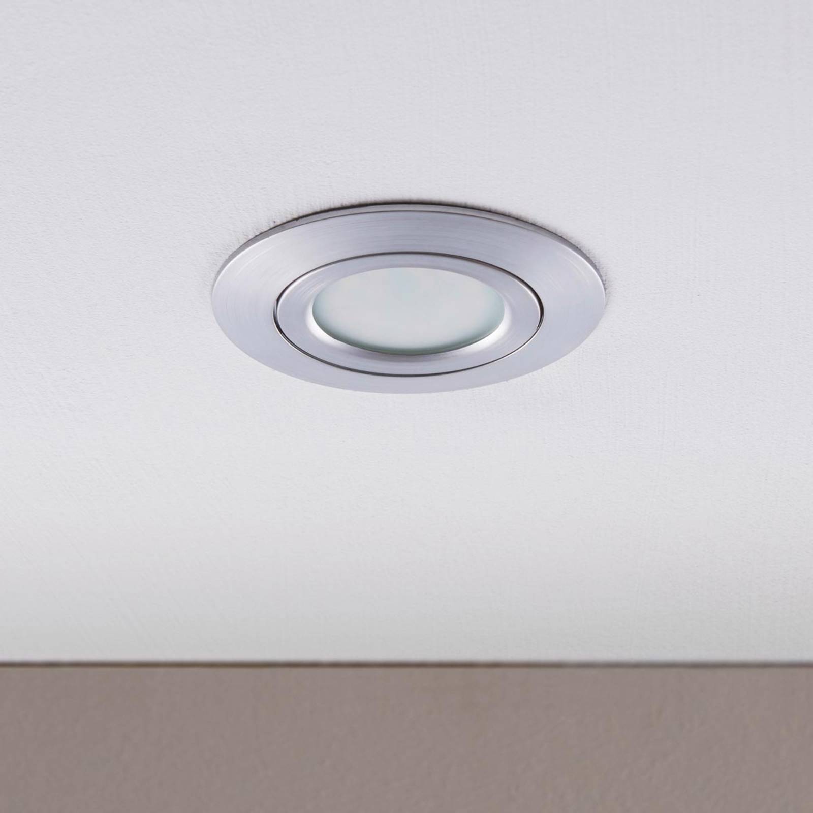 Lindby LED Downlight - Living / Dining Room - Ceiling Light Recessed - Recessed Light - Modern - Silver
