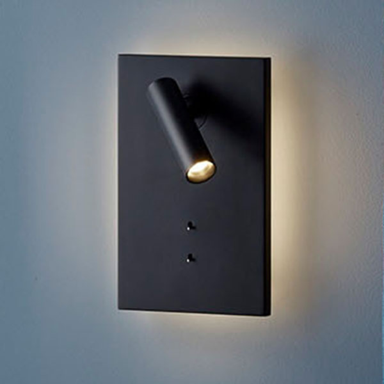 Astro Edge Reader MIni LED wall light black