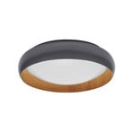 OSRAM LED-Deckenlampe ORBIS LIVIA, Ø 43 cm, grau, Metall dim