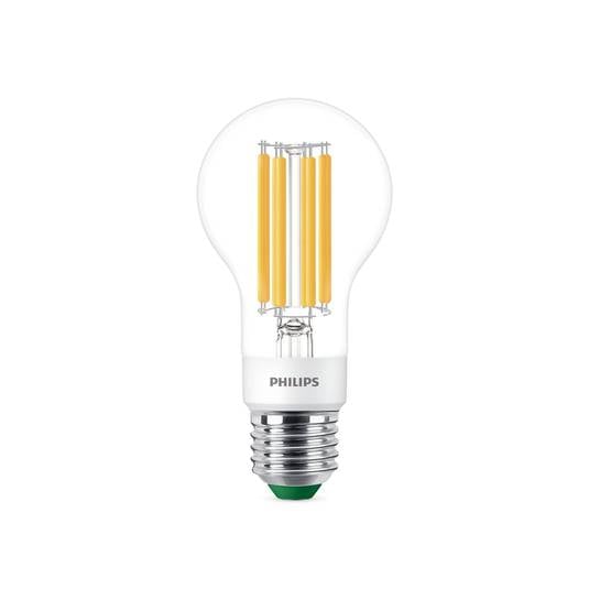 "Philips" E27 LED lempa A60 4W 840lm dim 2 700K clear