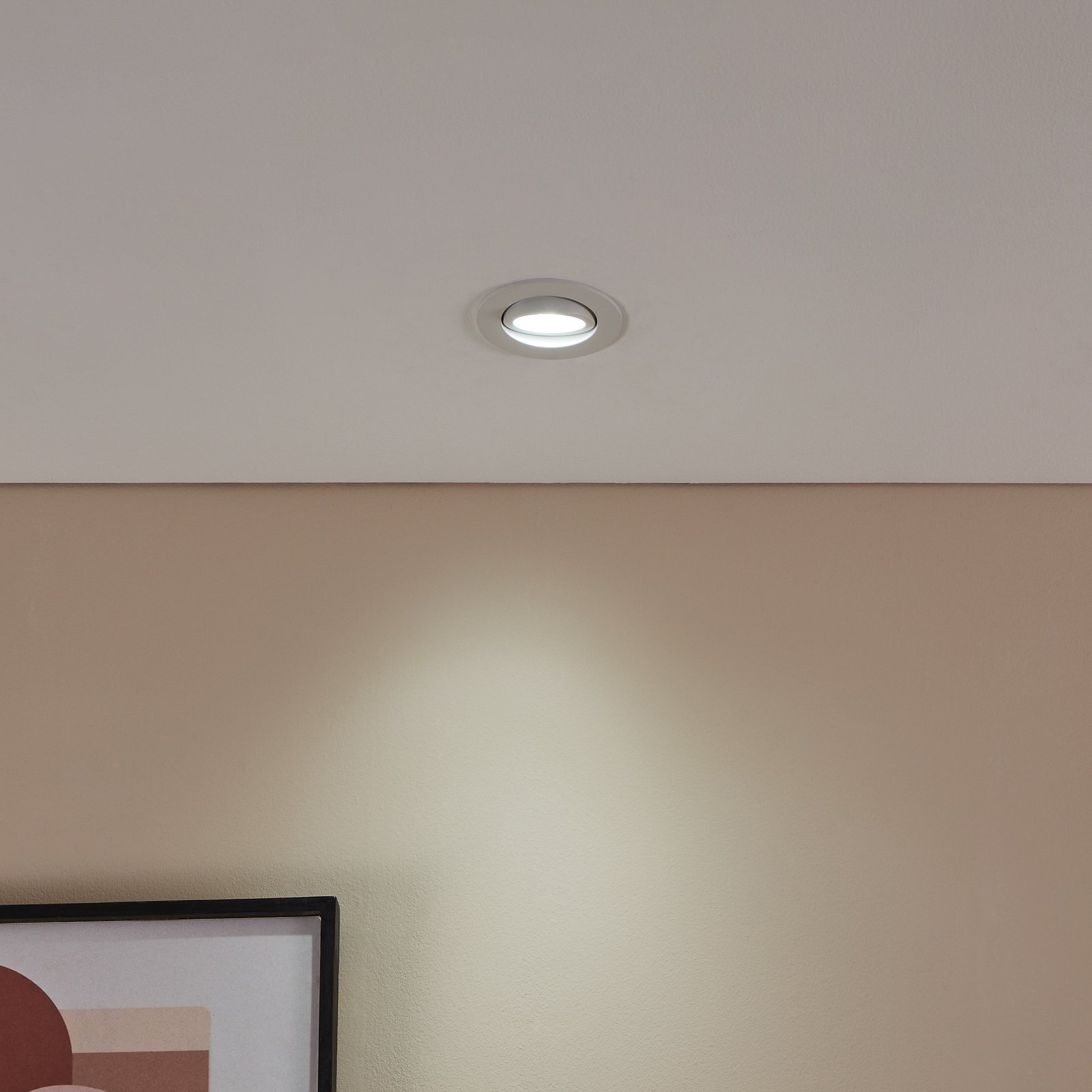 EGLO connect Saliceto-Z LED χωνευτό φωτιστικό, λευκό