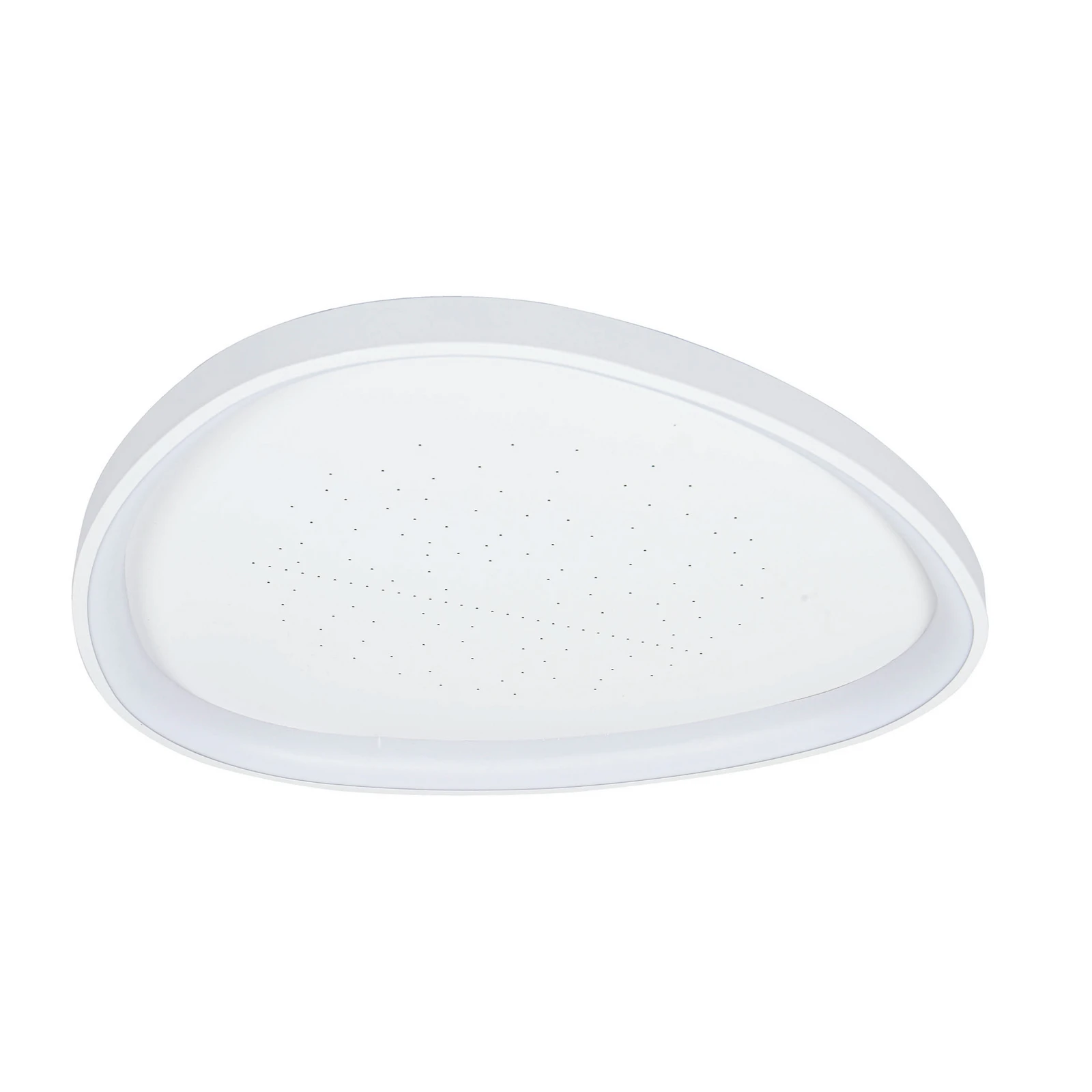 Stropné LED svetlo Argesa, Ø 42 cm, biele, CCT, diaľkové ovládanie