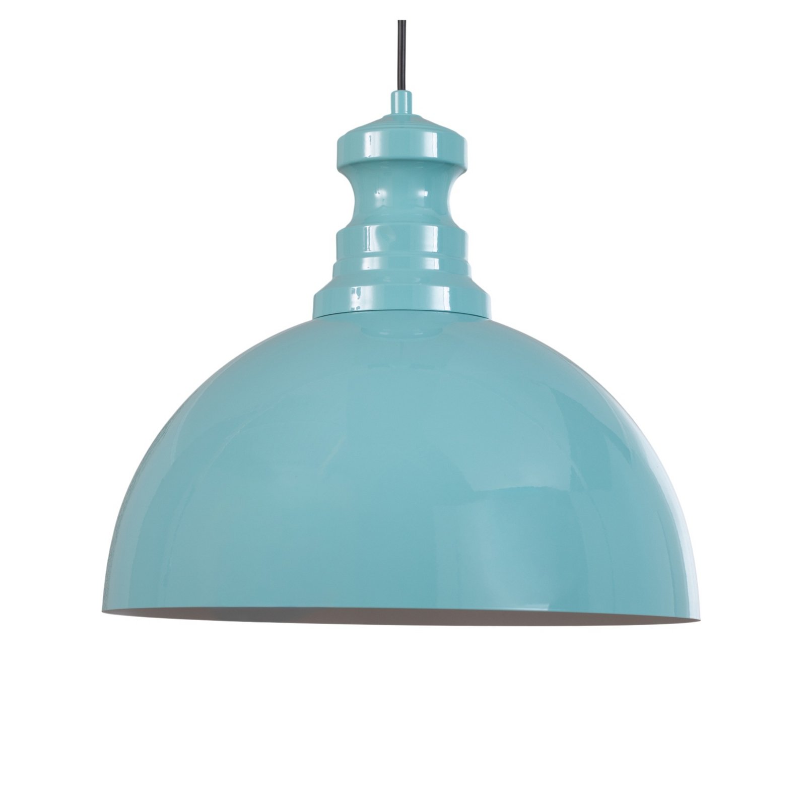 Pendellampe Kure, turkis, metall, Ø 40 cm E27 Pendellampe Kure, turkis, metall, Ø 40 cm E27