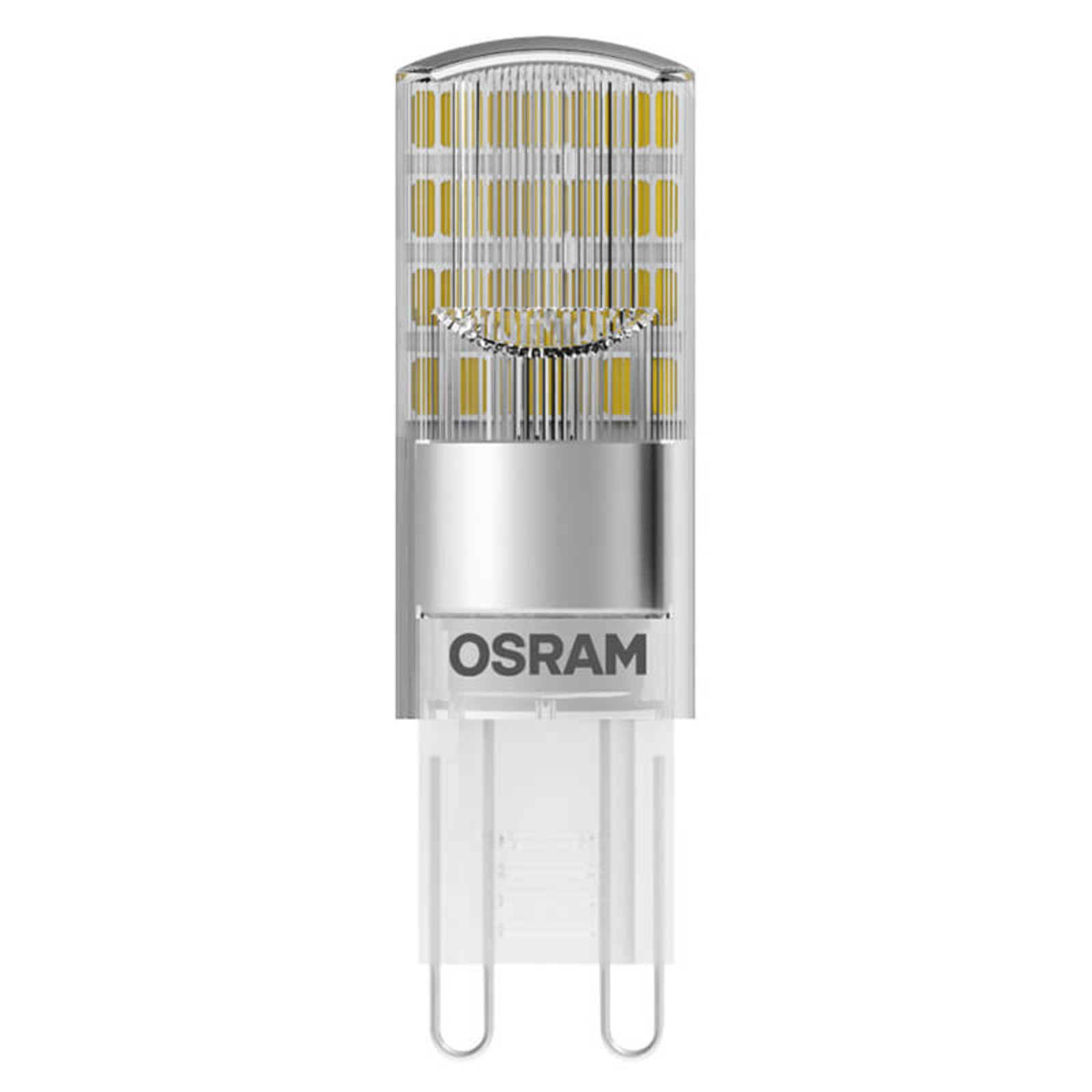 OSRAM LED bi-pin G9 2,6W, blanco cálido 320 lm