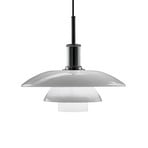 PH 4½-4 Candeeiro Suspenso de Vidro High Lustre Chrome Plated - Louis Poulsen