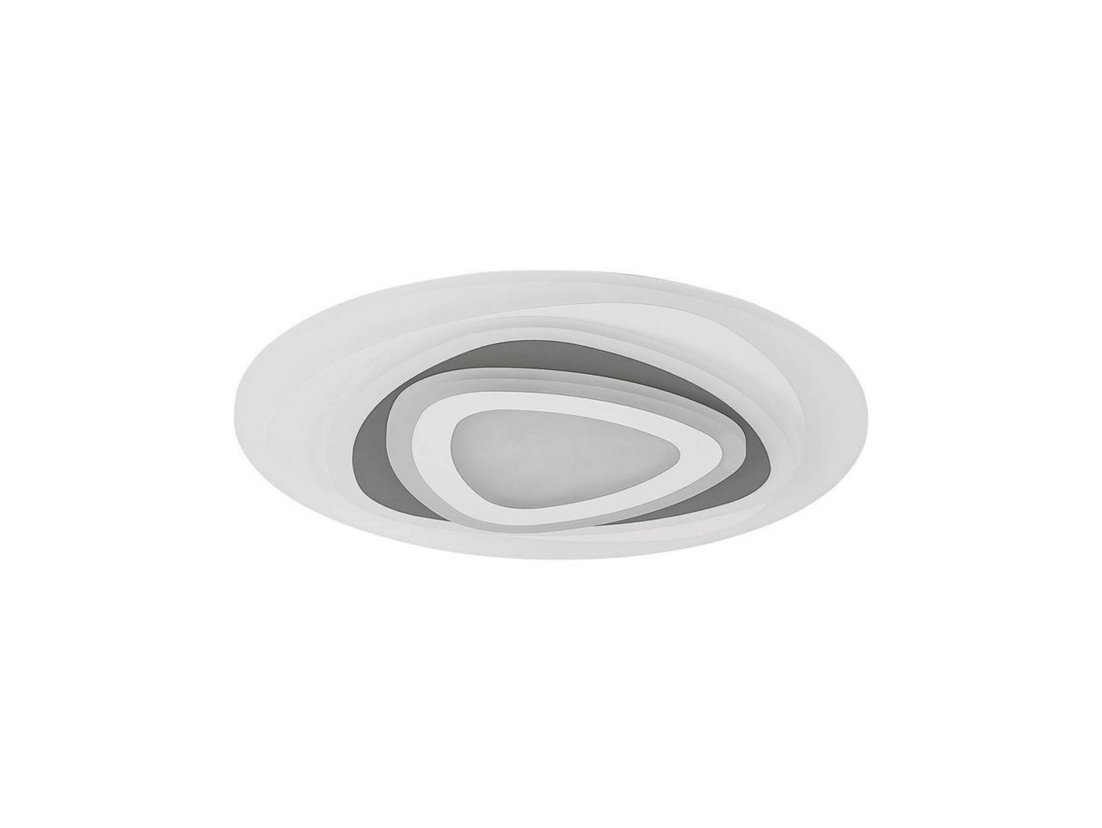 Rebeka LED Plafond White/Anthracite - Lindby