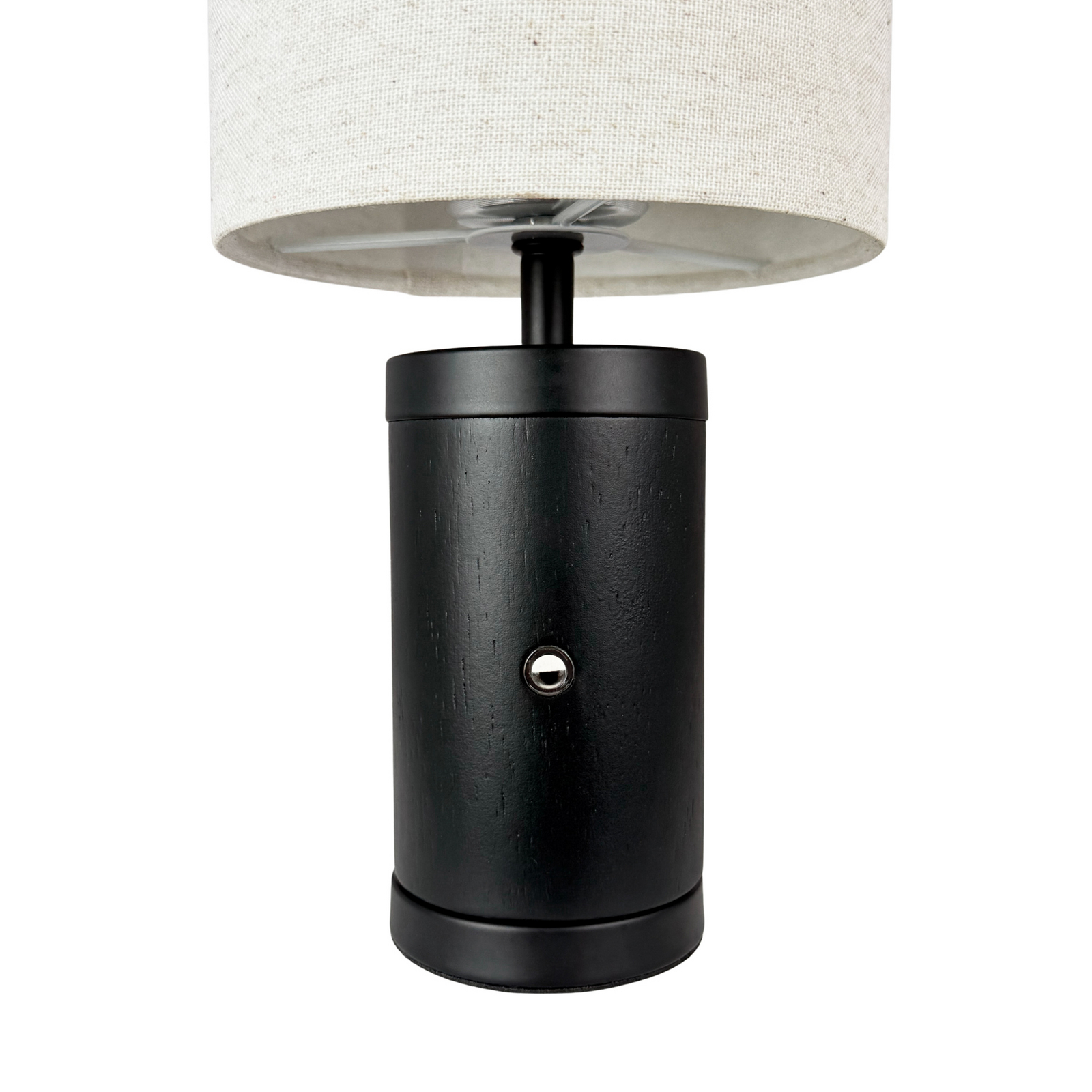 Dyberg Larsen Mellow LED rechargeable table lamp, black, 23 cm
