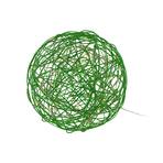 Bola de diseño LED 3D Galax Fun, Ø 30 cm, verde