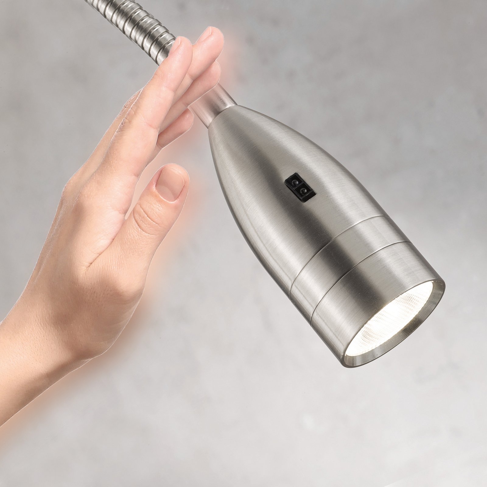 Lámpara pared LED atenuable control p. gestos Sten Lámpara pared LED atenuable control p. gestos Sten