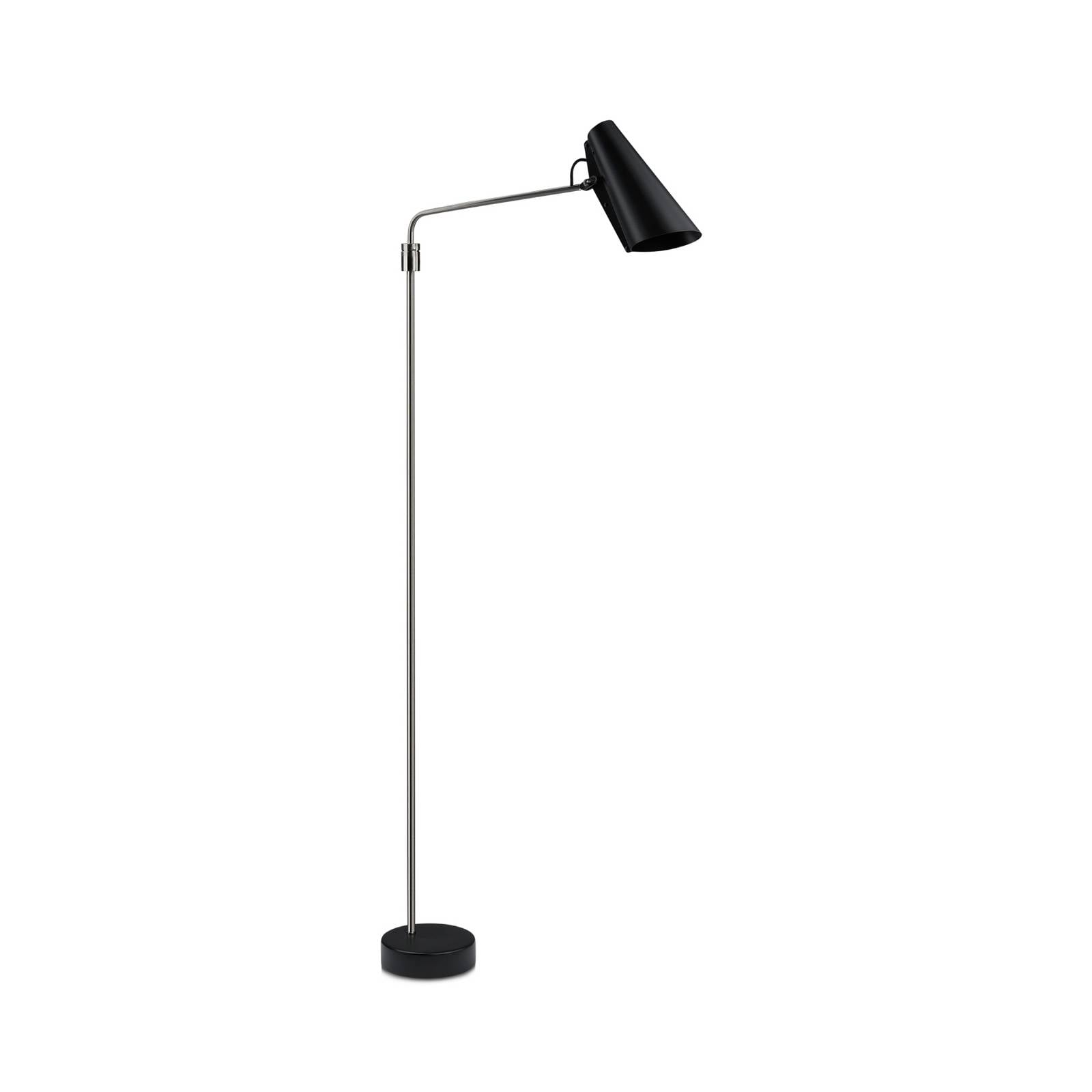 Northern Birdy Swing lampadaire, noir/acier