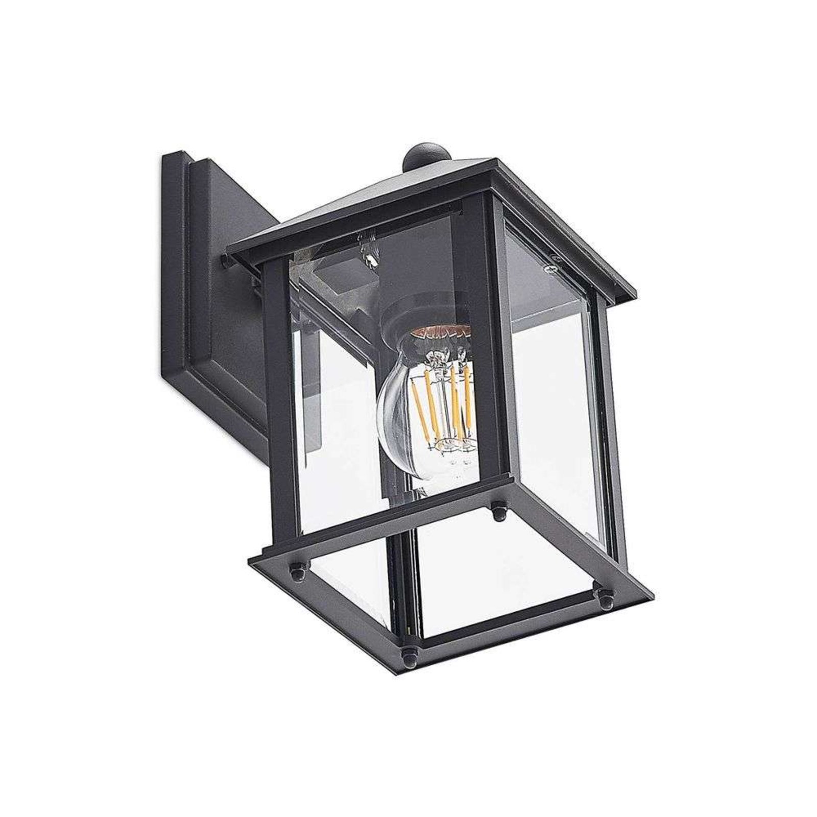 Giavanna Buiten Wandlamp H23,3 Dark Grey - Lindby