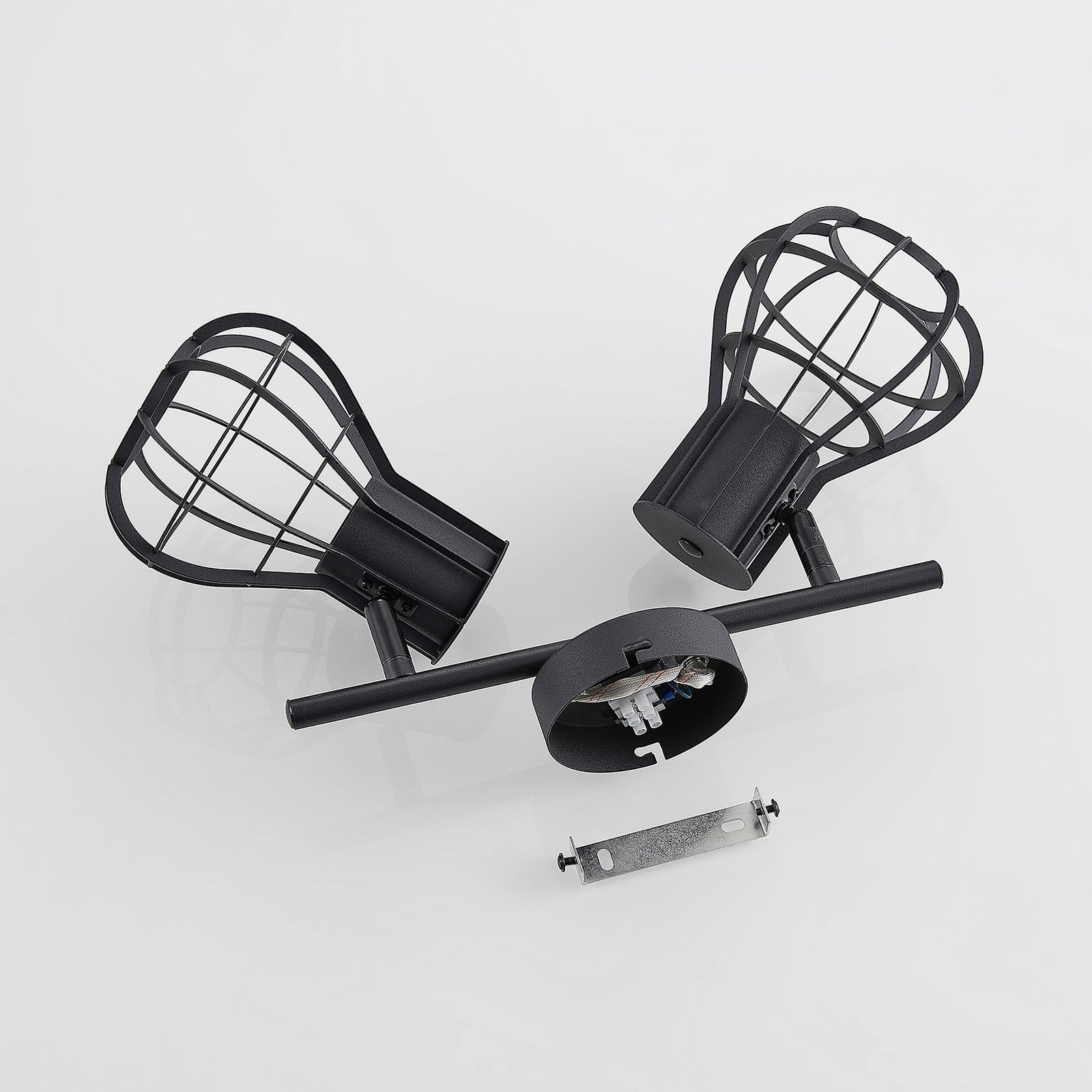 Lindby Nurja downlight, two-bulb