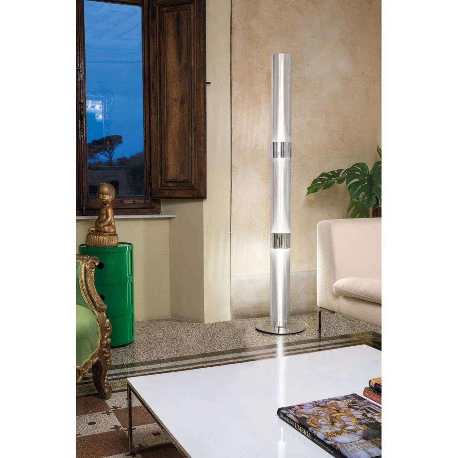 La Lollo Lampadar Satin/Prism/Silver - SLAMP