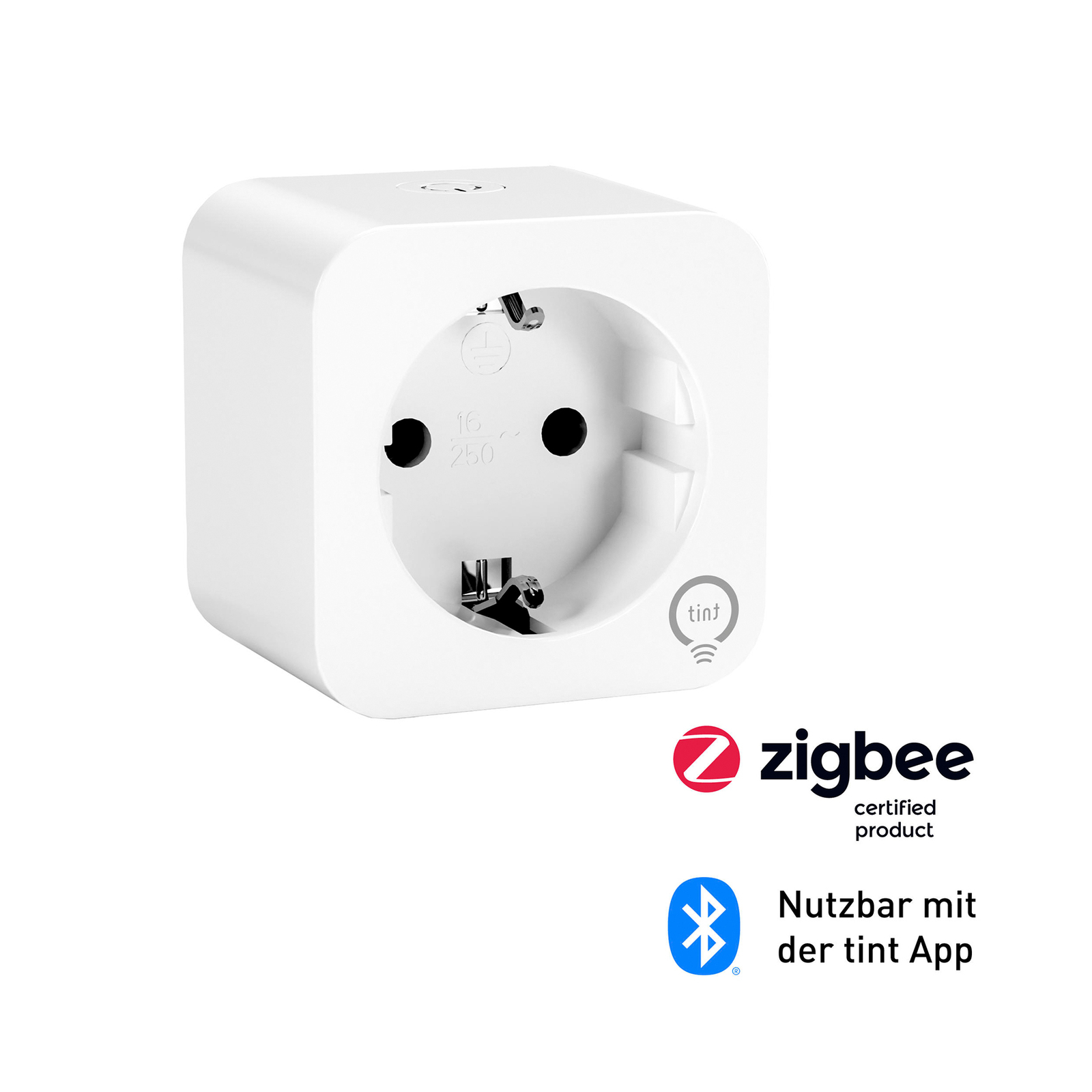 Müller Licht tint Smart Plug gniazdo, biała