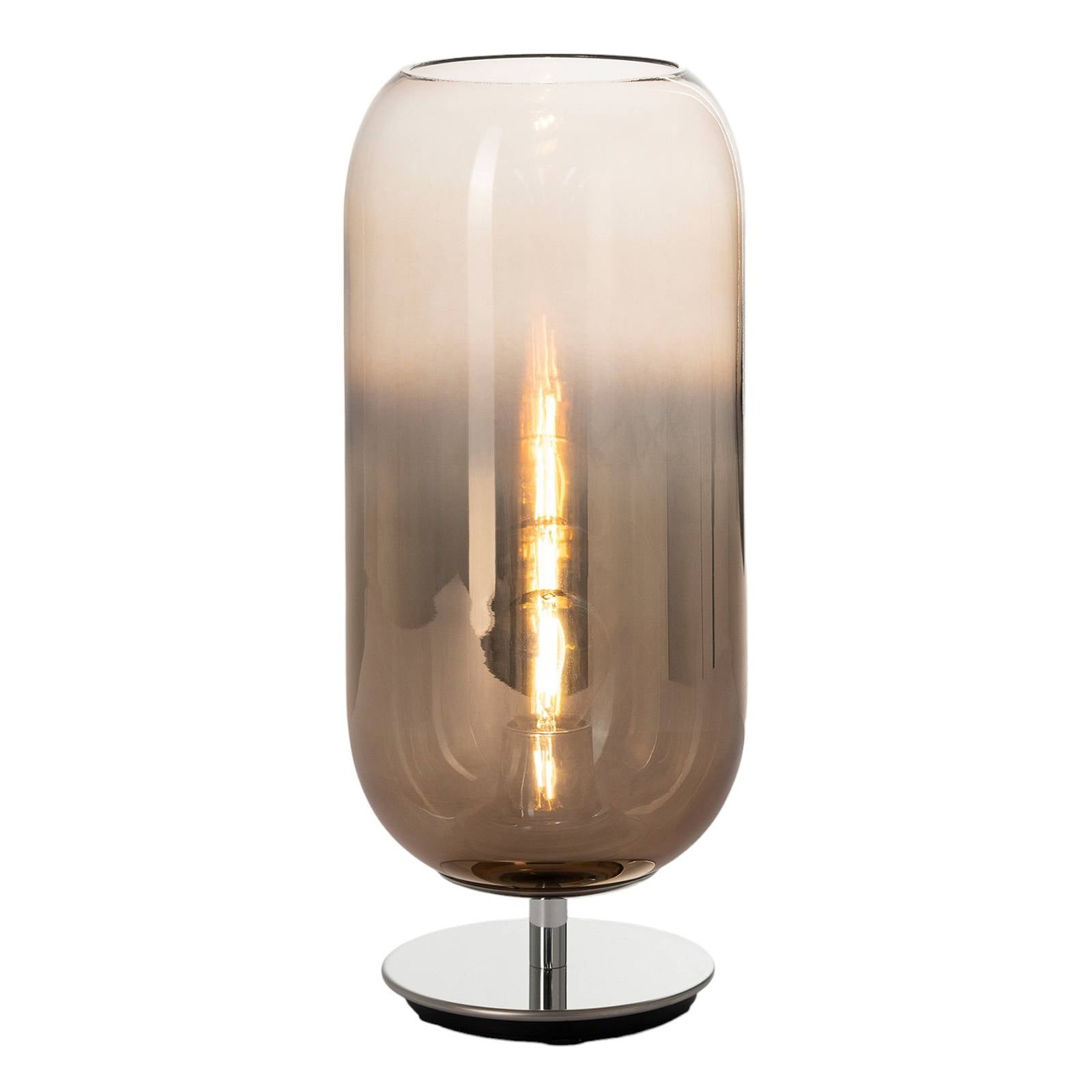Artemide Gople Tischleuchte bronze/silber