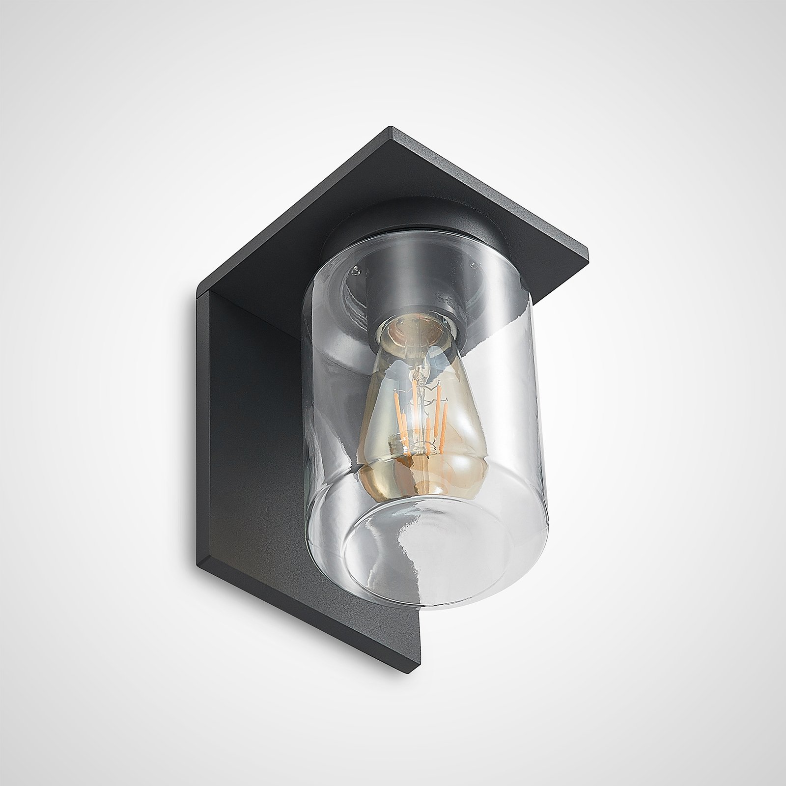 Semka Outdoor Wall Lamp Dark Grey - Lucande