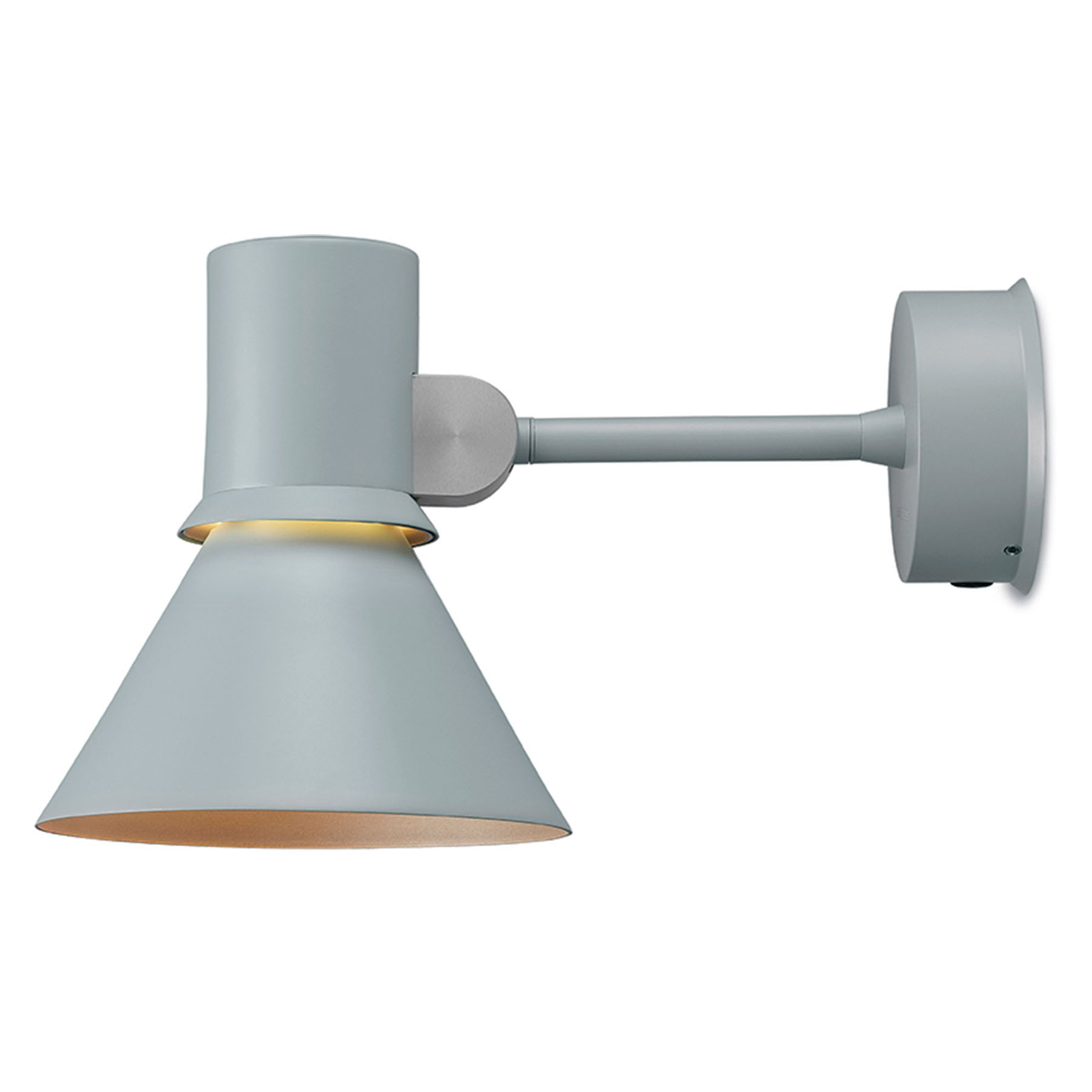 Anglepoise Type 80 W1 sienas lampa, miglaini pelēka