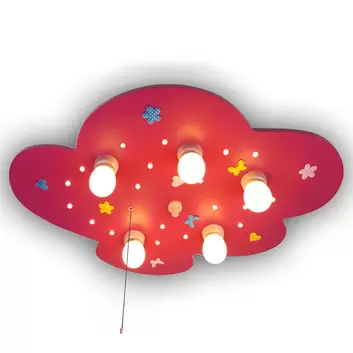 Lámpara de techo Nube del principito, módulo Alexa