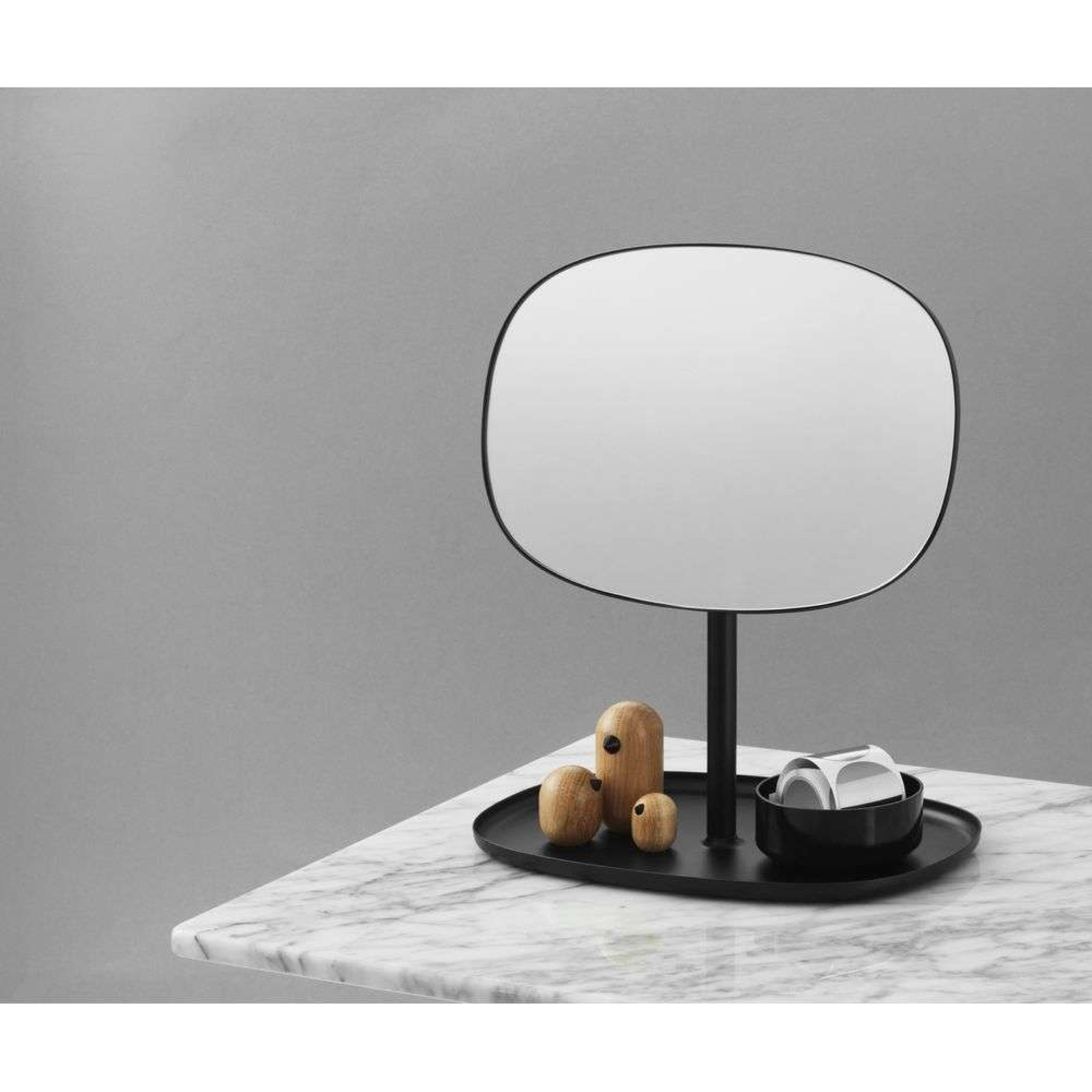 Flip Mirror Black - Normann Copenhagen