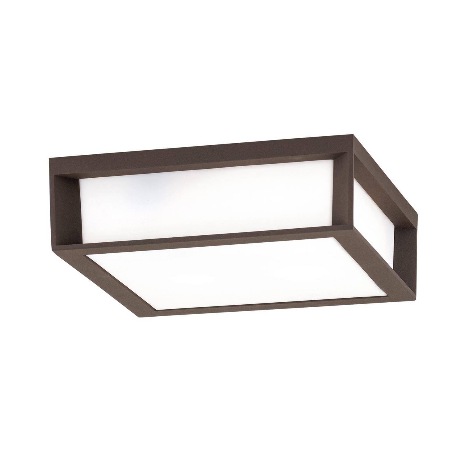 Außenleuchte Henry, corten, Alu-Druckguss, E27, IP44