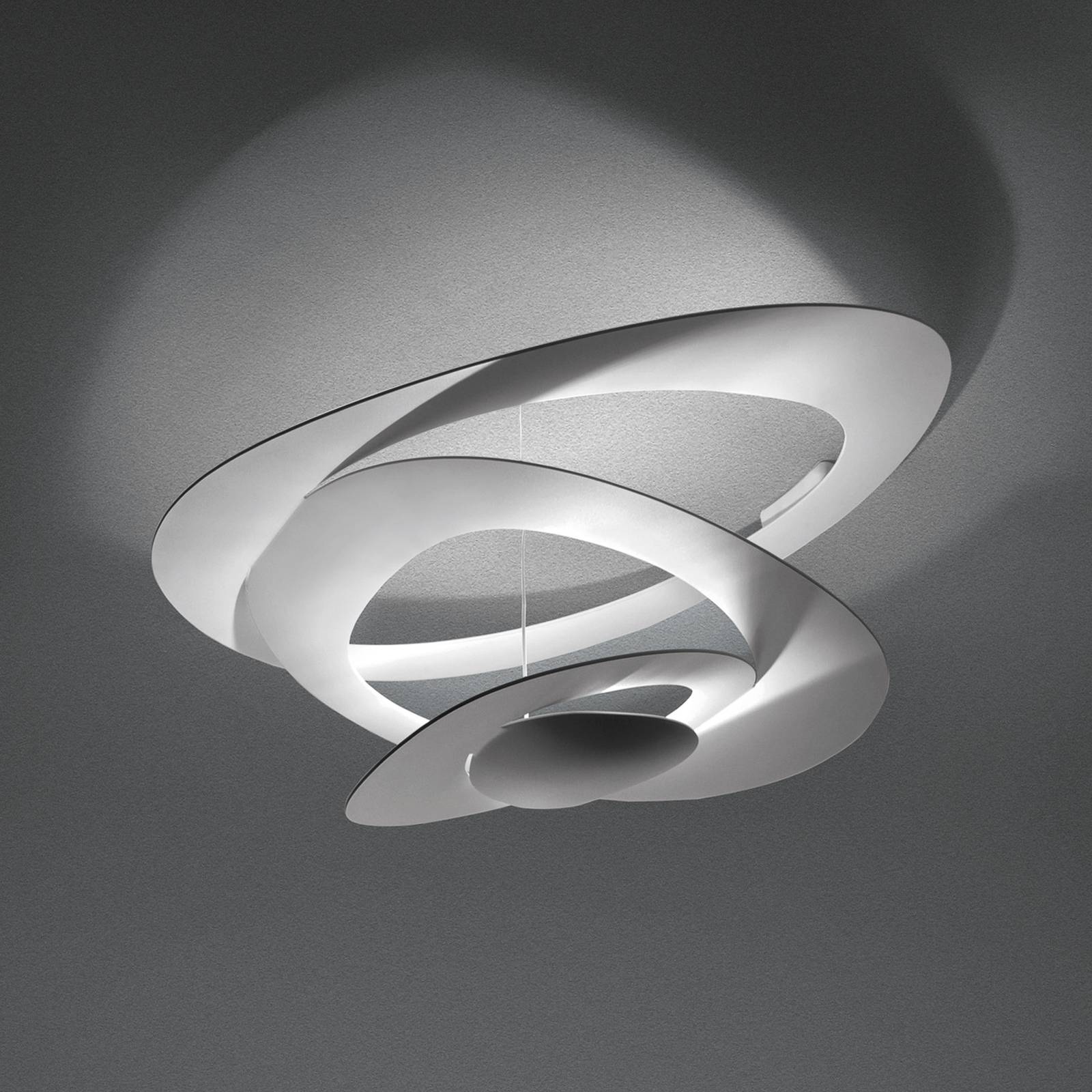 Artemide Pirce LED stropné svietidlo, 3 000 K, biela
