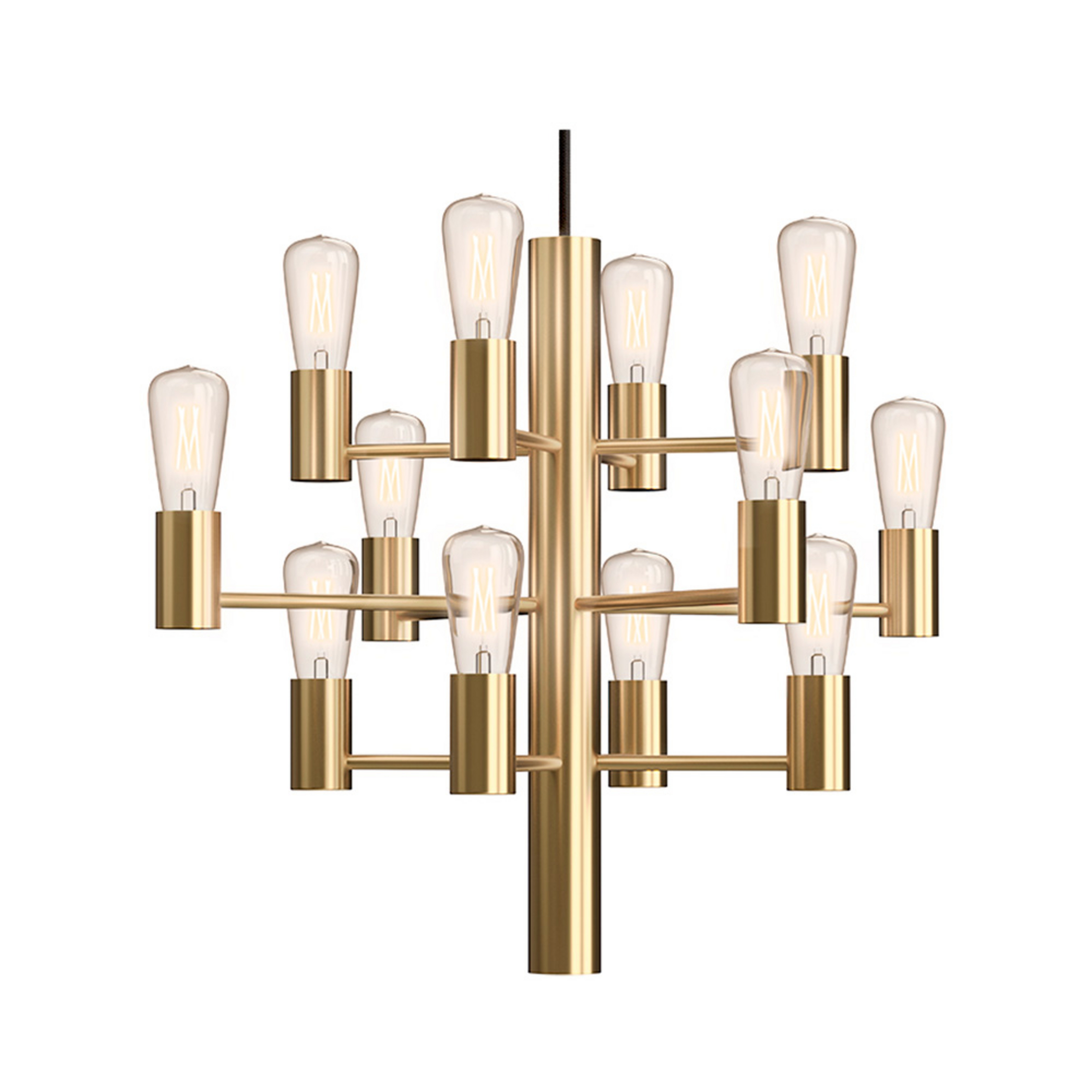 Manola Mini 12 Lustre Satin Laiton - Herstal