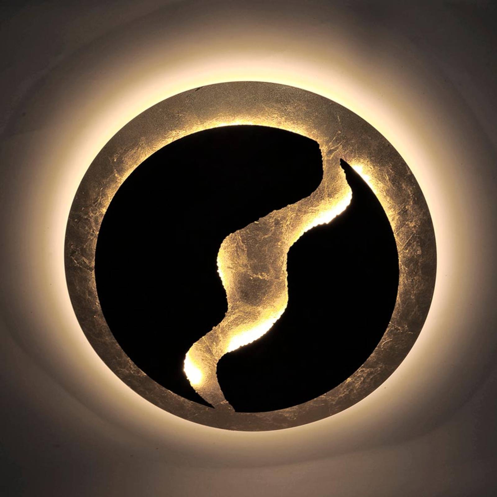 Ściemniana przełącznikiem lampa sufitowa LED Nevis