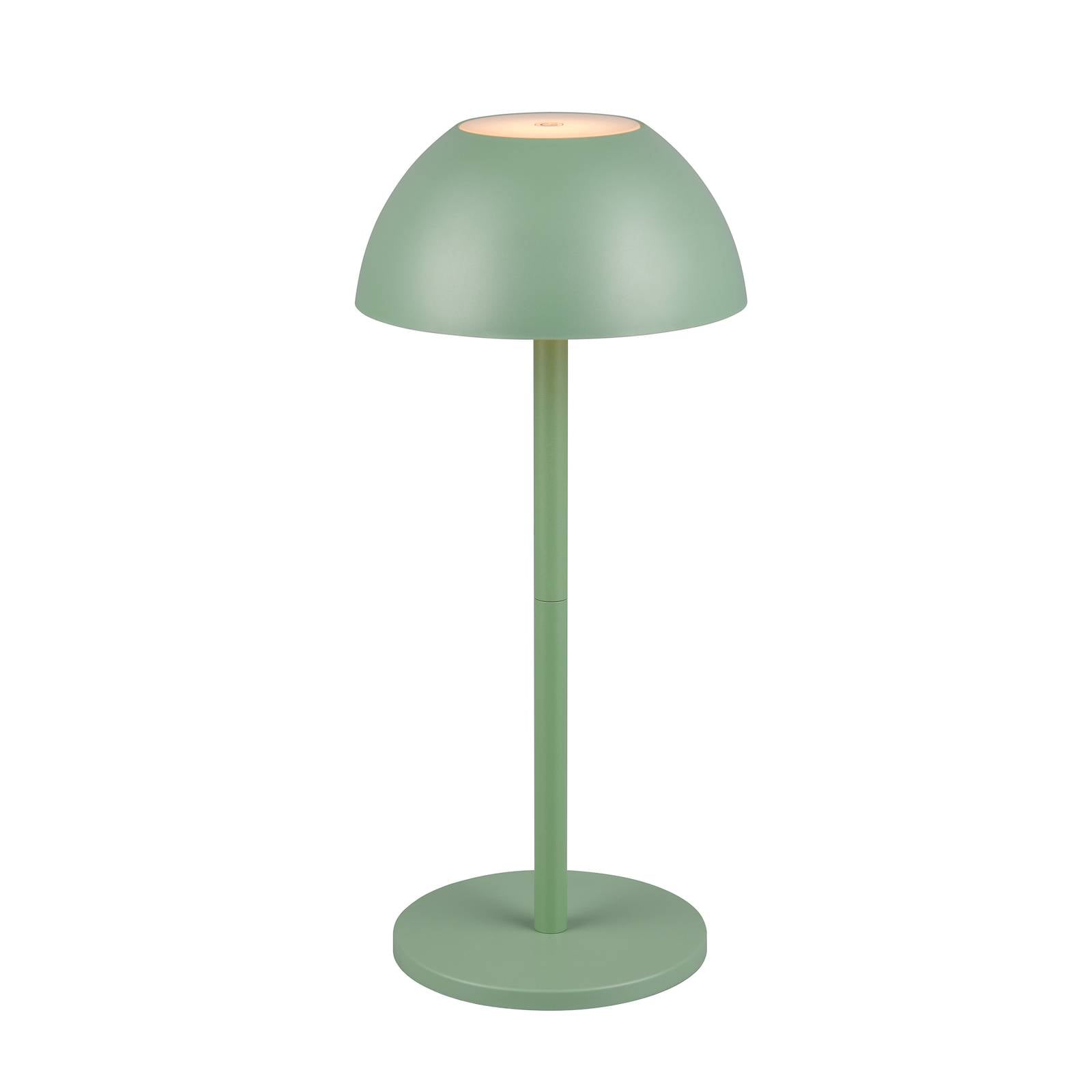 REALITY LED-Akku-Tischleuchte Ricardo R54106149 grün, IP54, 1,7 W, 240 lm, 3000 K