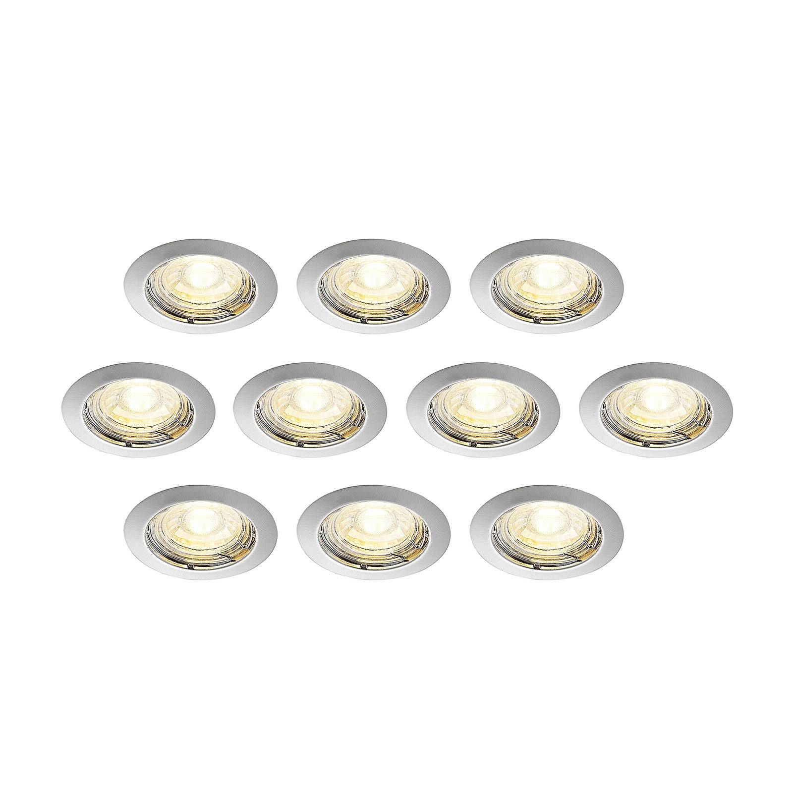 ELC Dakarra beépíthető downlight 10db GU10 nikkel