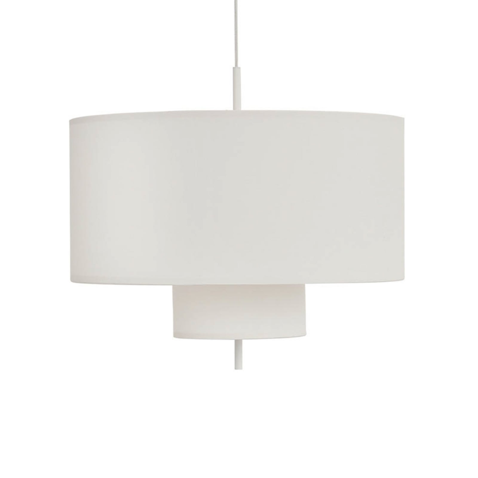 NEW WORKS Margin pendant light, Ø 70 cm, white, E27