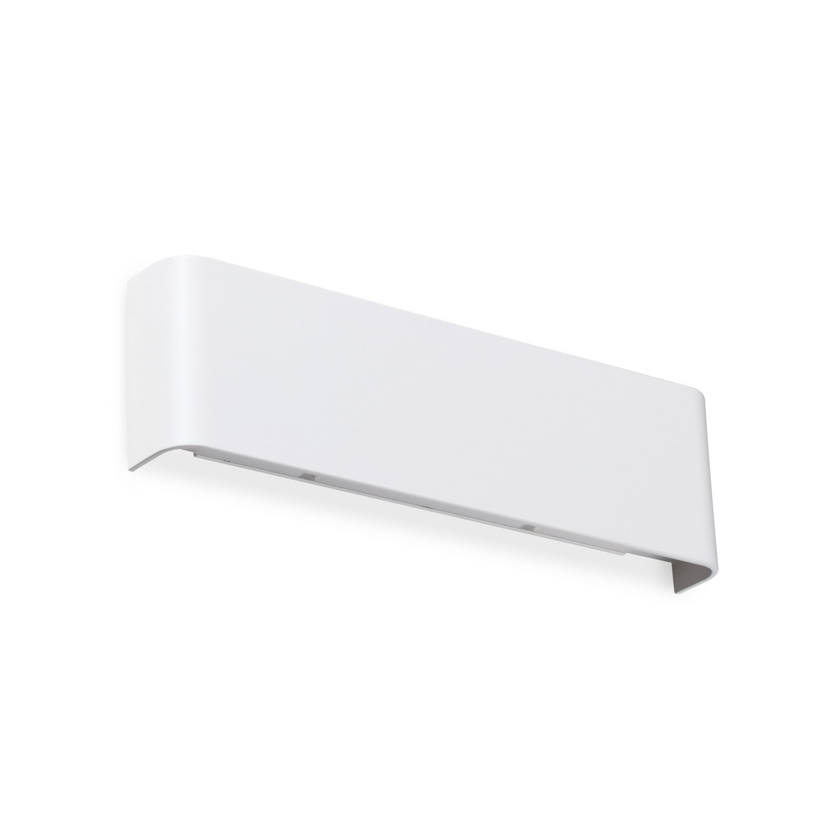 Ideal Lux LED wall light Delta, white, W 30 cm, up/down