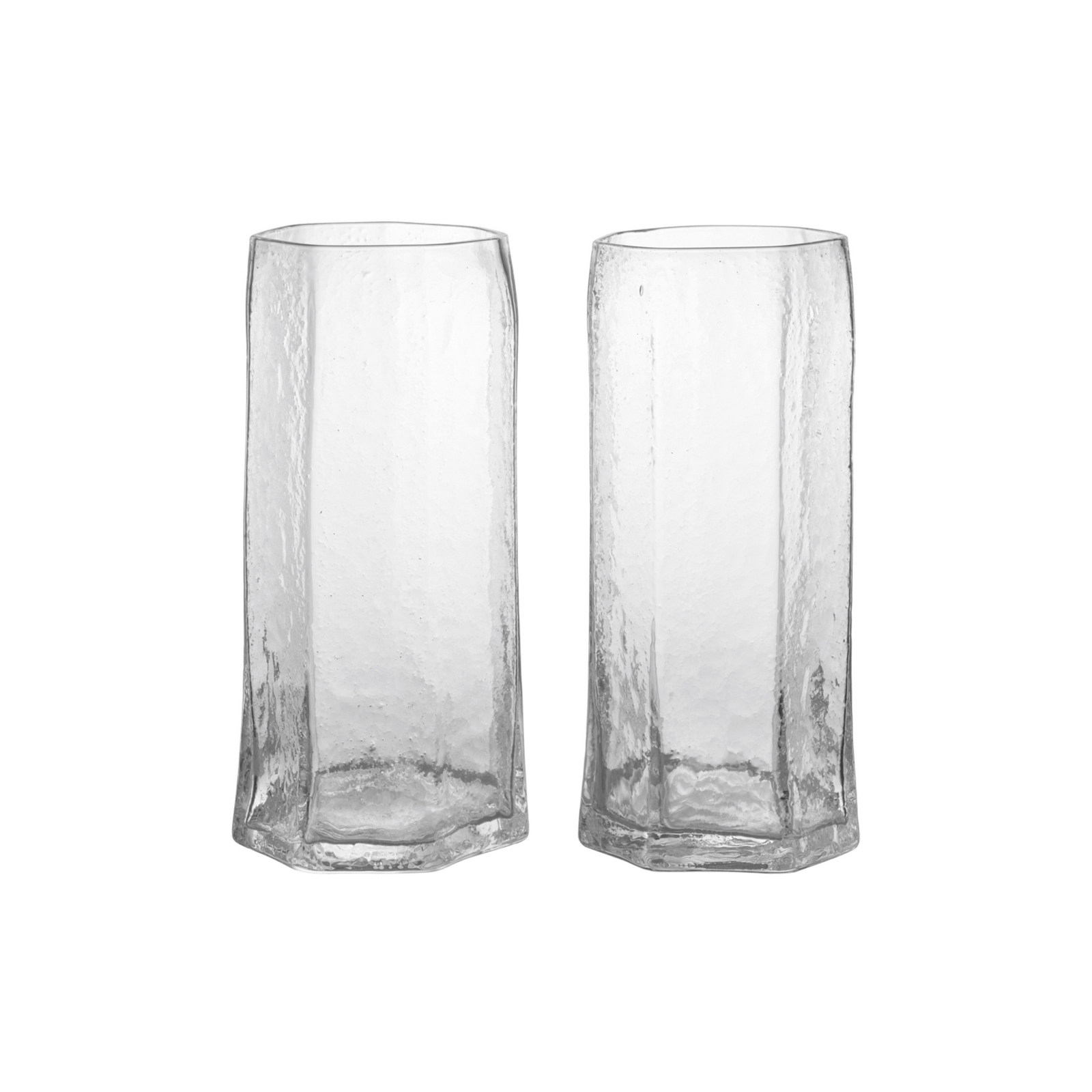 Kiru drinking glass, clear, 0.3 litres, glass, set of 2 - ferm LIVING