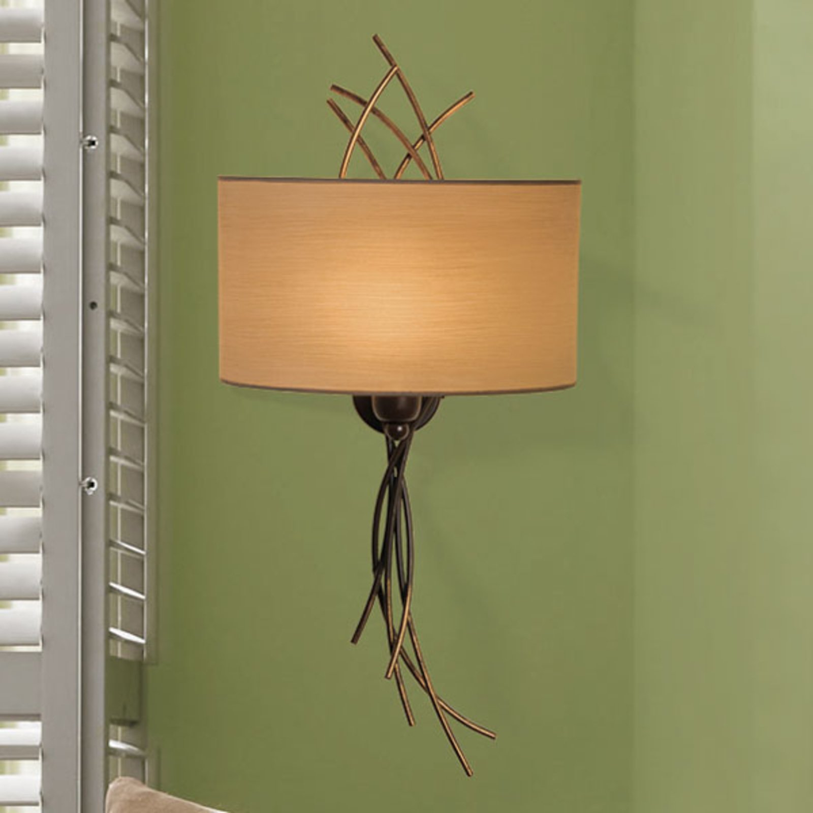 Menzel Living Oval - dekorativna stenska svetilka