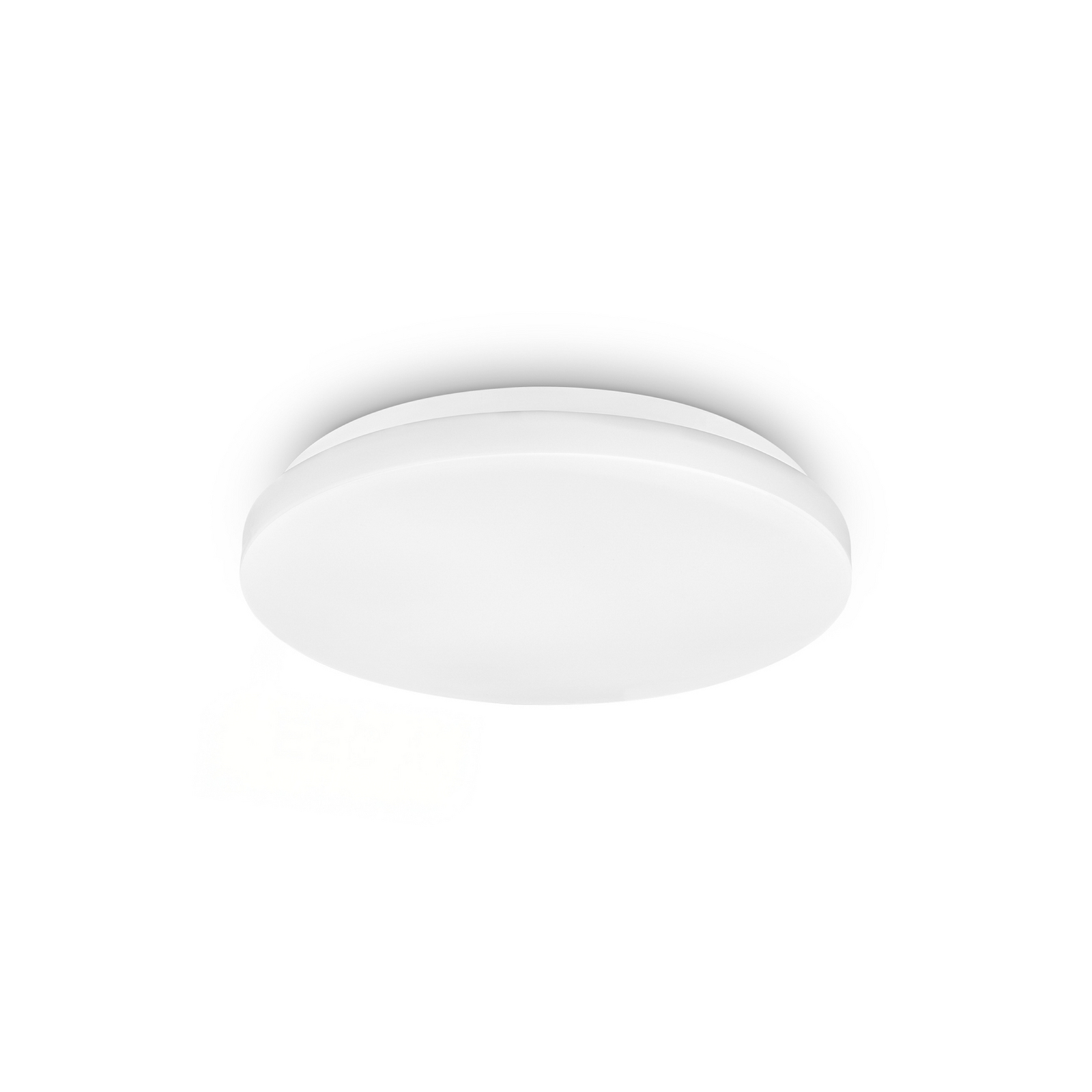 LED-Deckenleuchte Elipso, weiß, Kunststoff, Ø 29 cm, 4000K