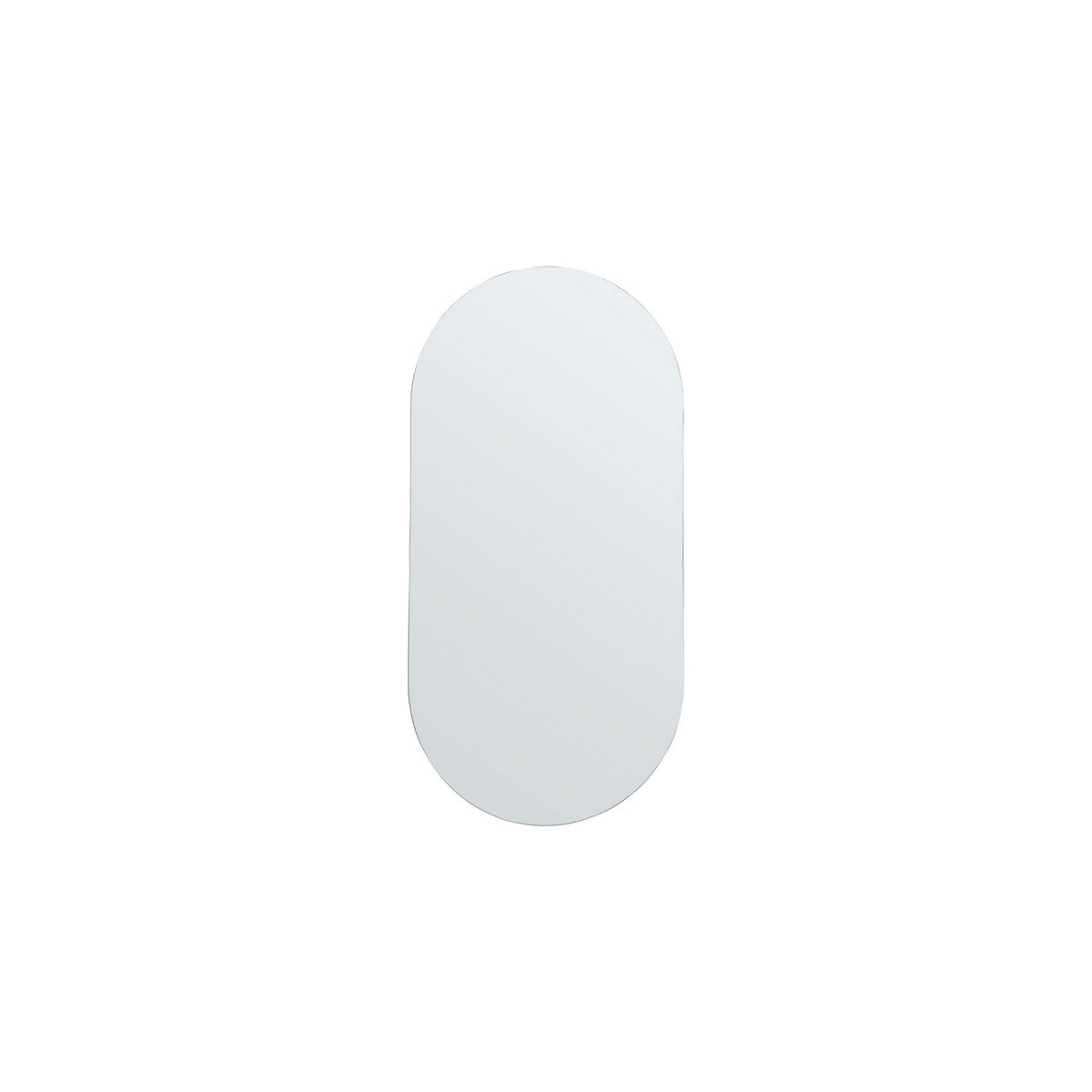 Specchio da parete HDWalls, 70 x 35 cm, vetro - House Doctor