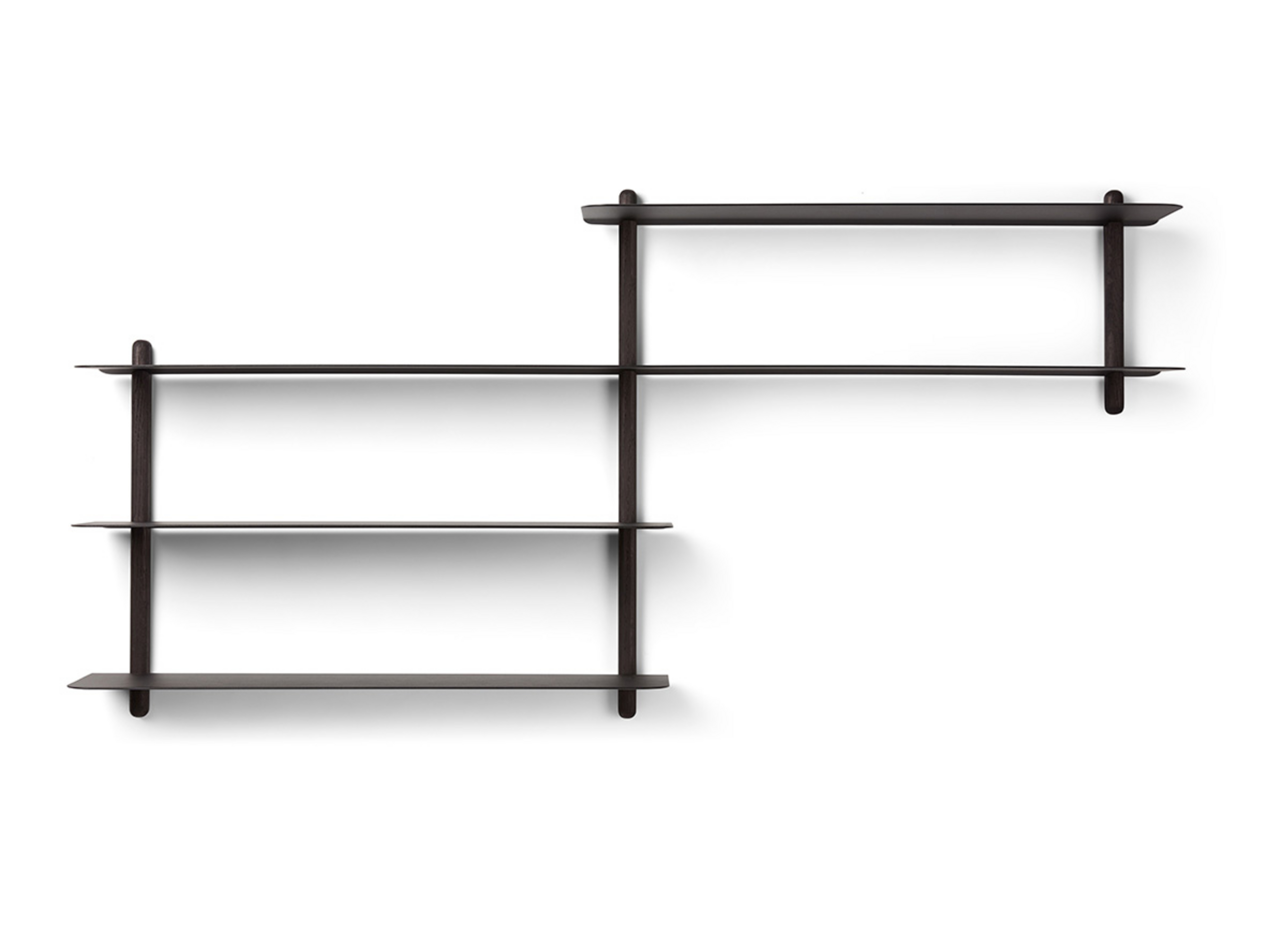 Nivo Etagère B Black Ash/Black - GEJST