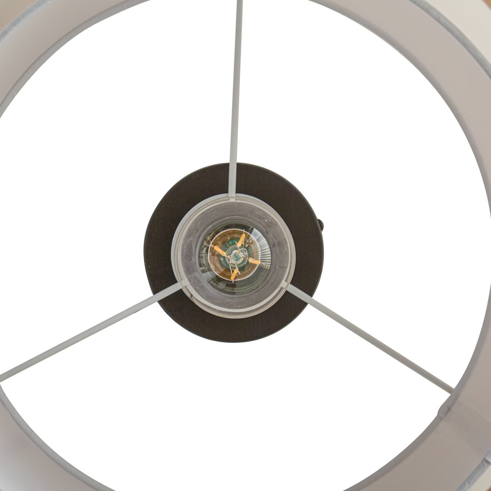 Lindby Deckenleuchte Soula, Ø 40 cm, beige, Kunststoff, E27 Lindby Deckenleuchte Soula, Ø 40 cm, beige, Kunststoff, E27