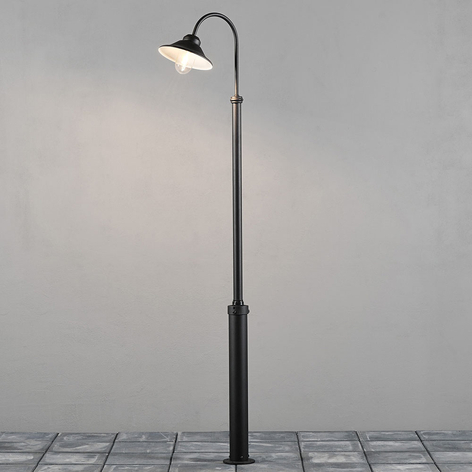 Mastleuchte Vega, schwarz, einflammig, 240 cm