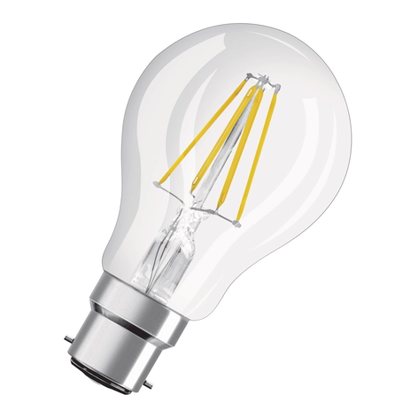 OSRAM ampoule LED B22d Classic A60 827 7 W