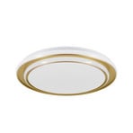 EGLO LED plafondlamp MOSCHETTA, goudkleurig, Ø 49 cm, CCT