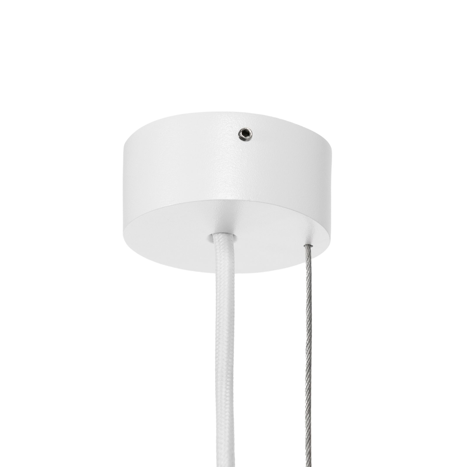 Arcchio Brinja suspension blanche 5 lampes longue
