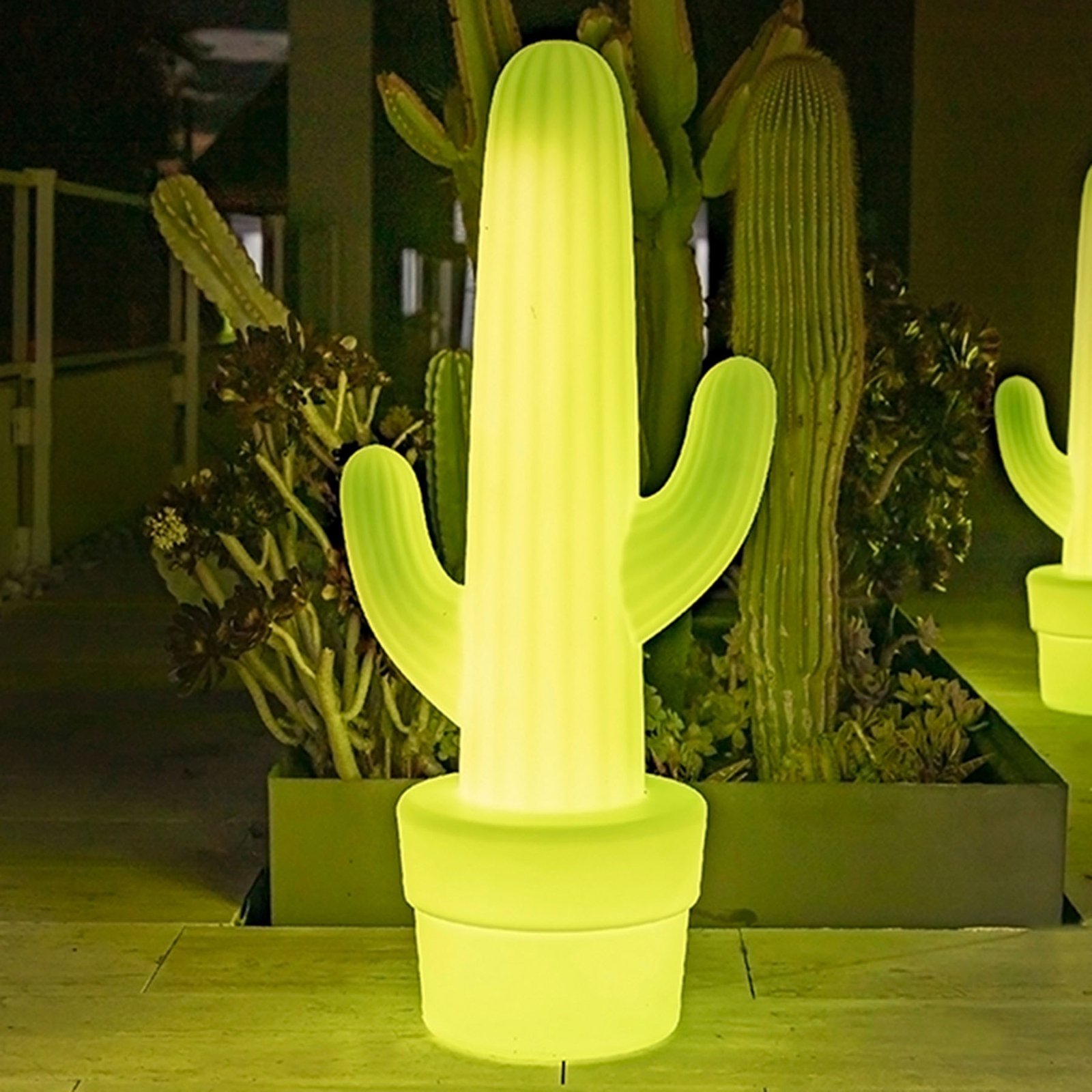 Newgarden Kaktus stojací lampa, zelená