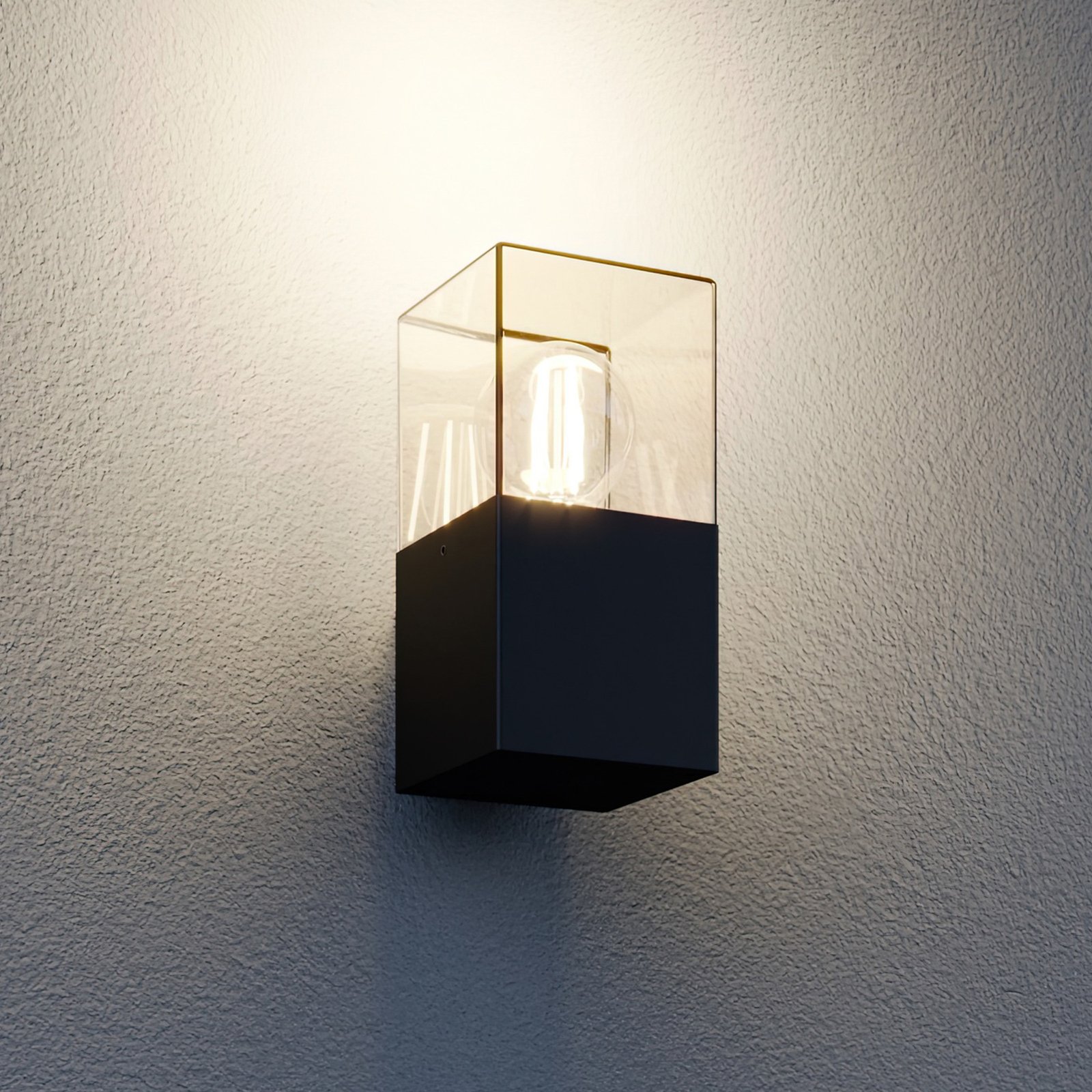 Keke Außenwandleuchte Graphite - Lucande