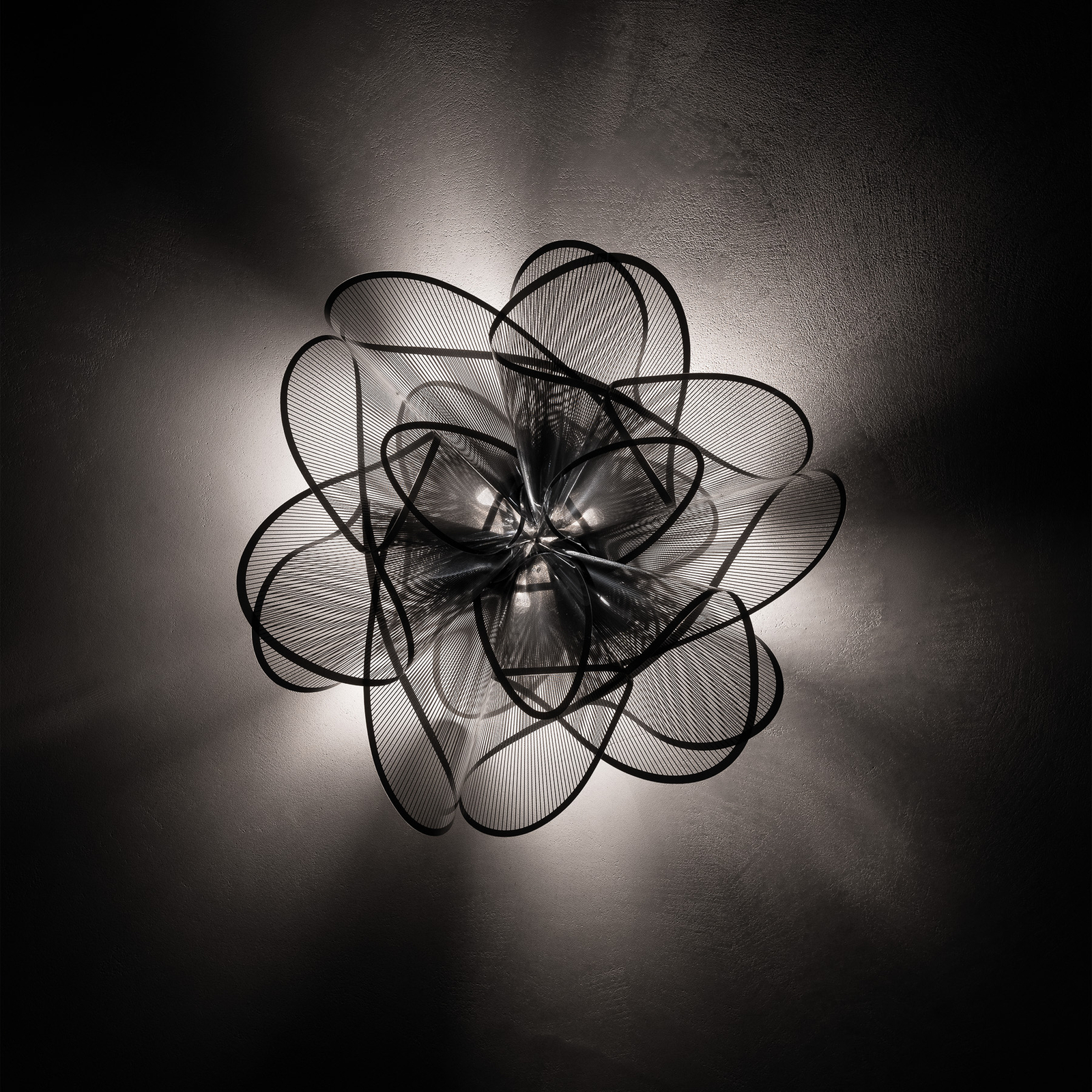 Slamp Étoile Ceiling LED-taklampe, svart