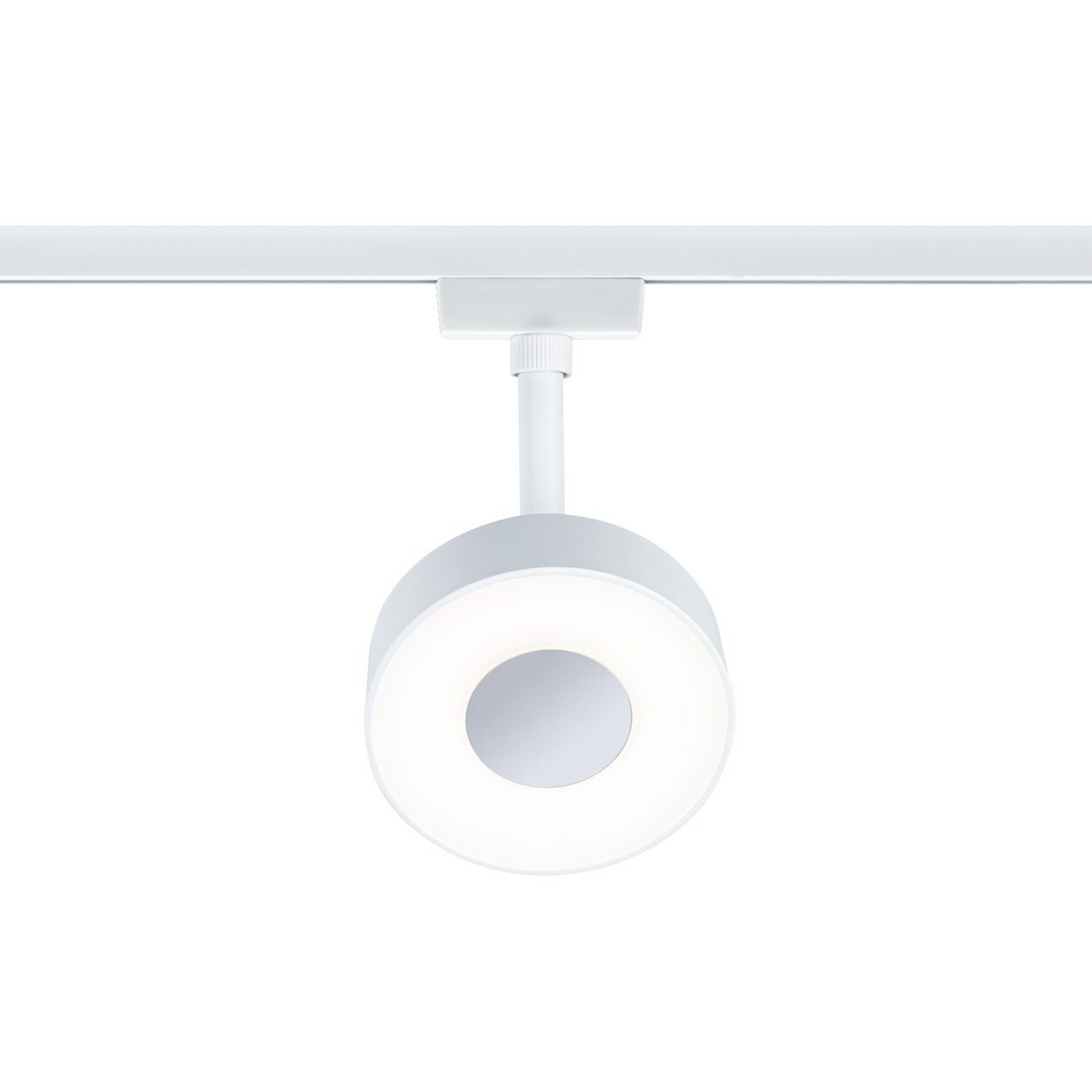 Paulmann URail Spot LED Circle, dimabil, 4.000K, alb semnal