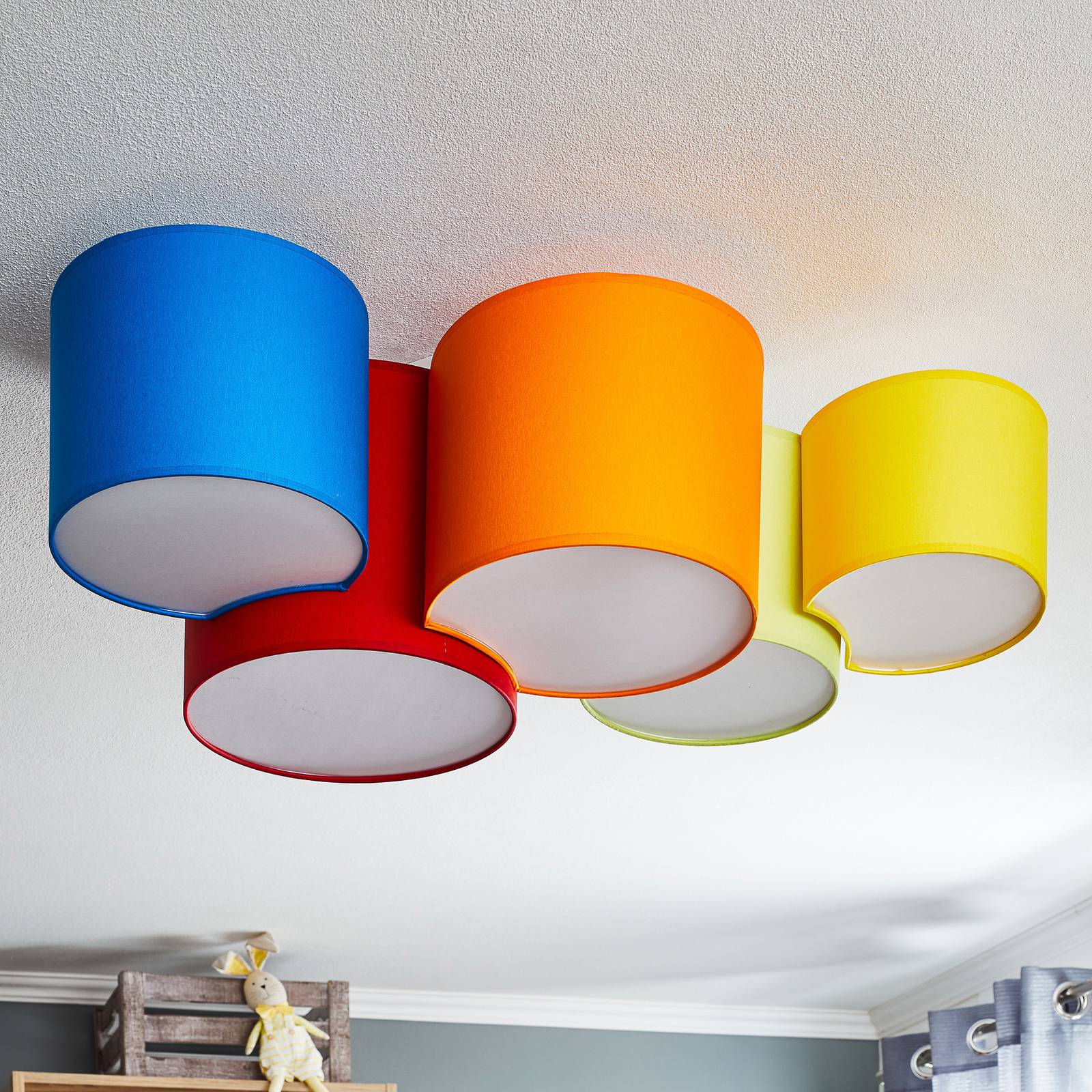 Zdjęcia - Żyrandol / lampa TK Lighting Lampa sufitowa Mona 5-punktowa, multicolor 