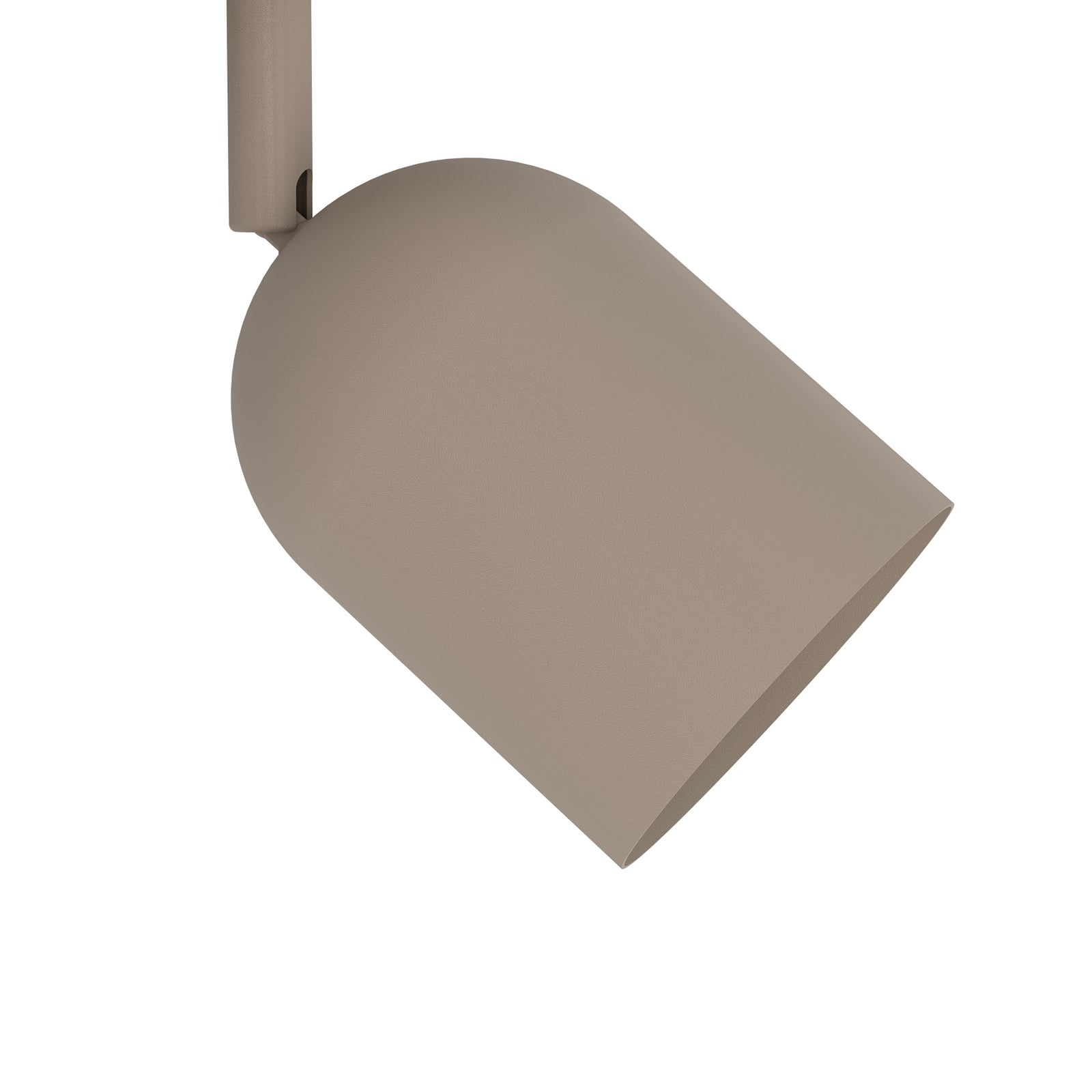 Deckenstrahler Tilston, beige, Ø 25 cm, 3-flammig, Stahl